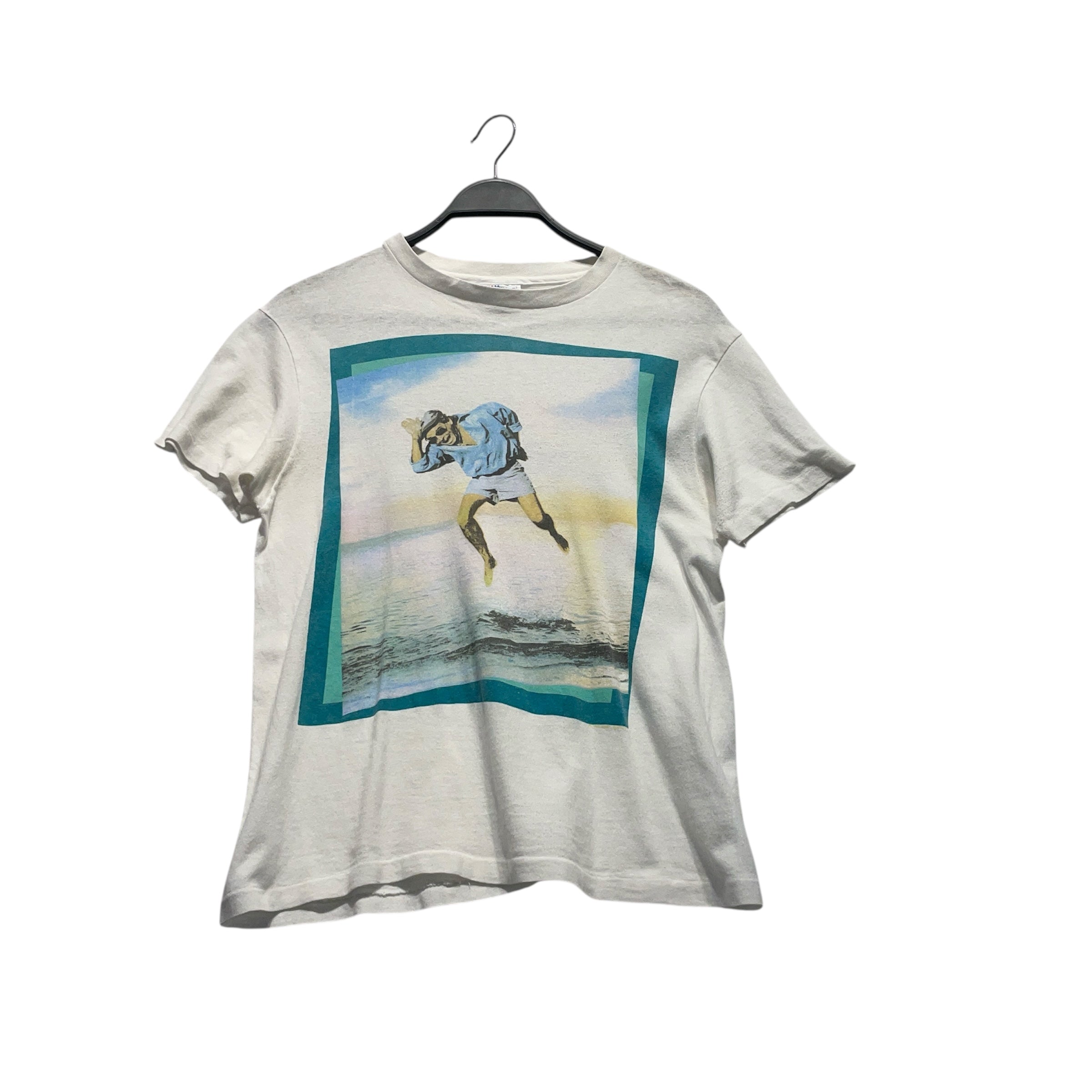 Vintage/T-Shirt/M/Cotton/WHT/Graphic/1988 Jimmy Hot Water view 1