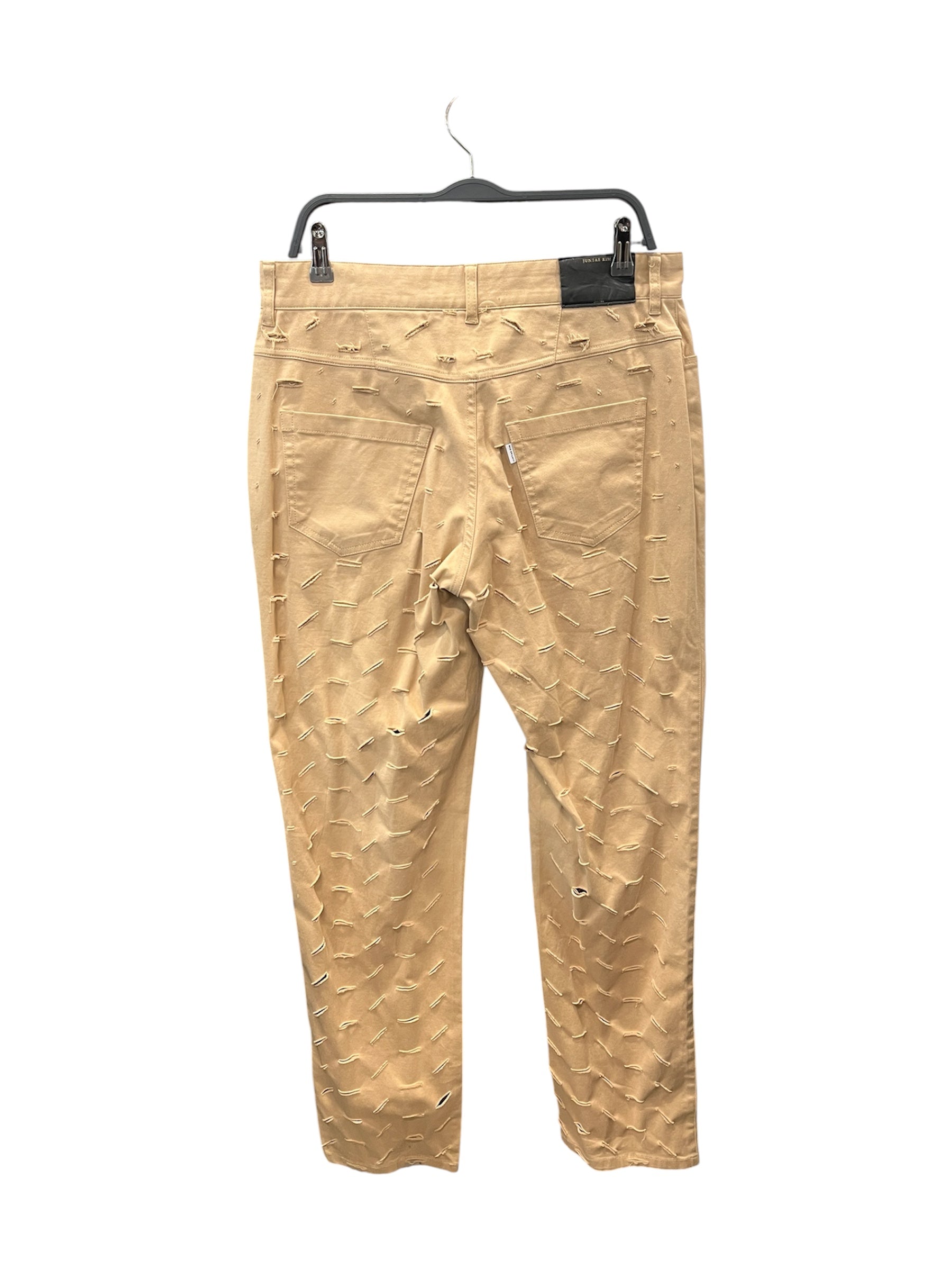 JUNTAE KIM/Pants/L/Cotton/BEG/ view 2