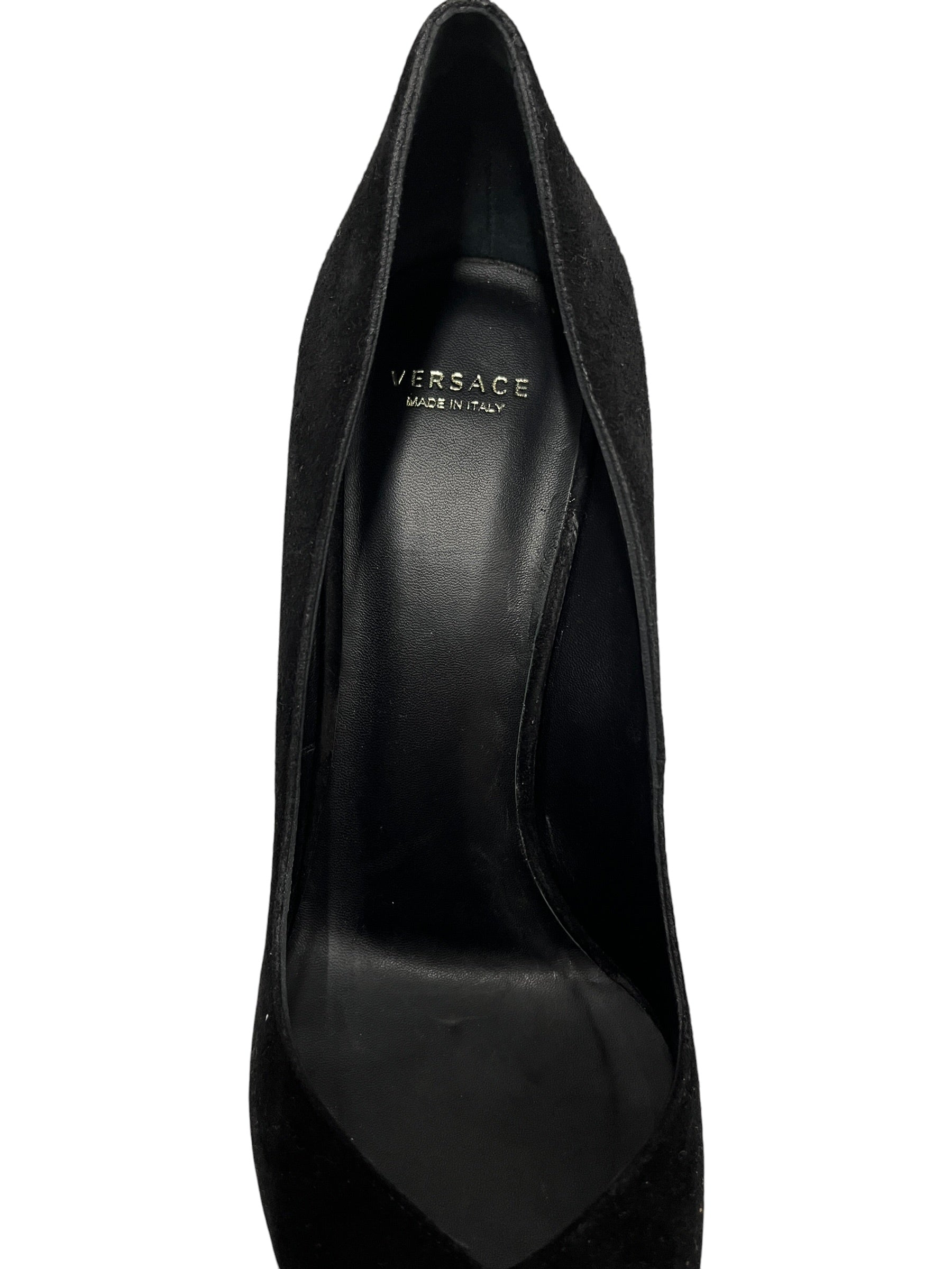VERSACE/Heels/EU 38.5/BLK/ view 3