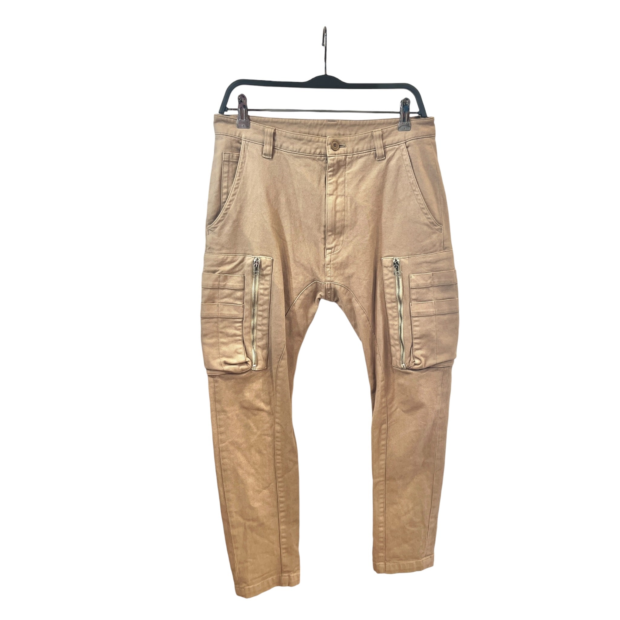 Helmut Lang/Pants/30/Cotton/BEG/Button Fly/ view 1
