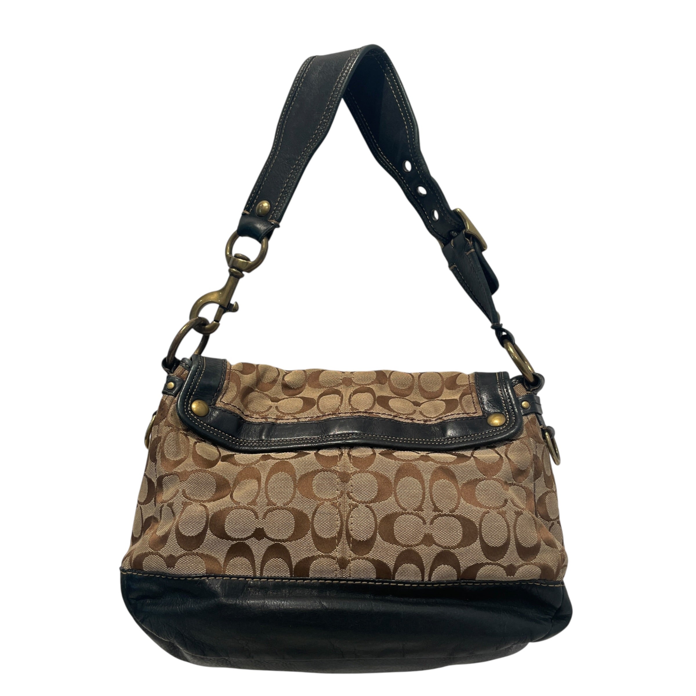 COACH/Cross Body Bag/Monogram/Leather/BRW/65th Aniversay Monogram view 2