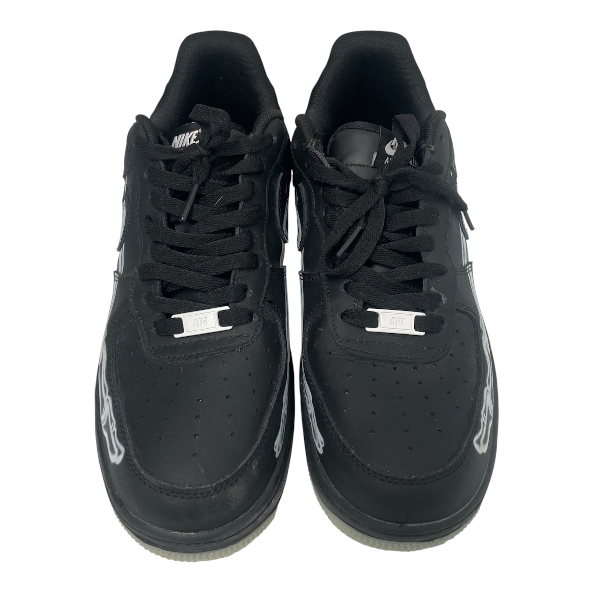 NIKE/Low-Sneakers/US 10/Leather/BLK/SKELETON view 4