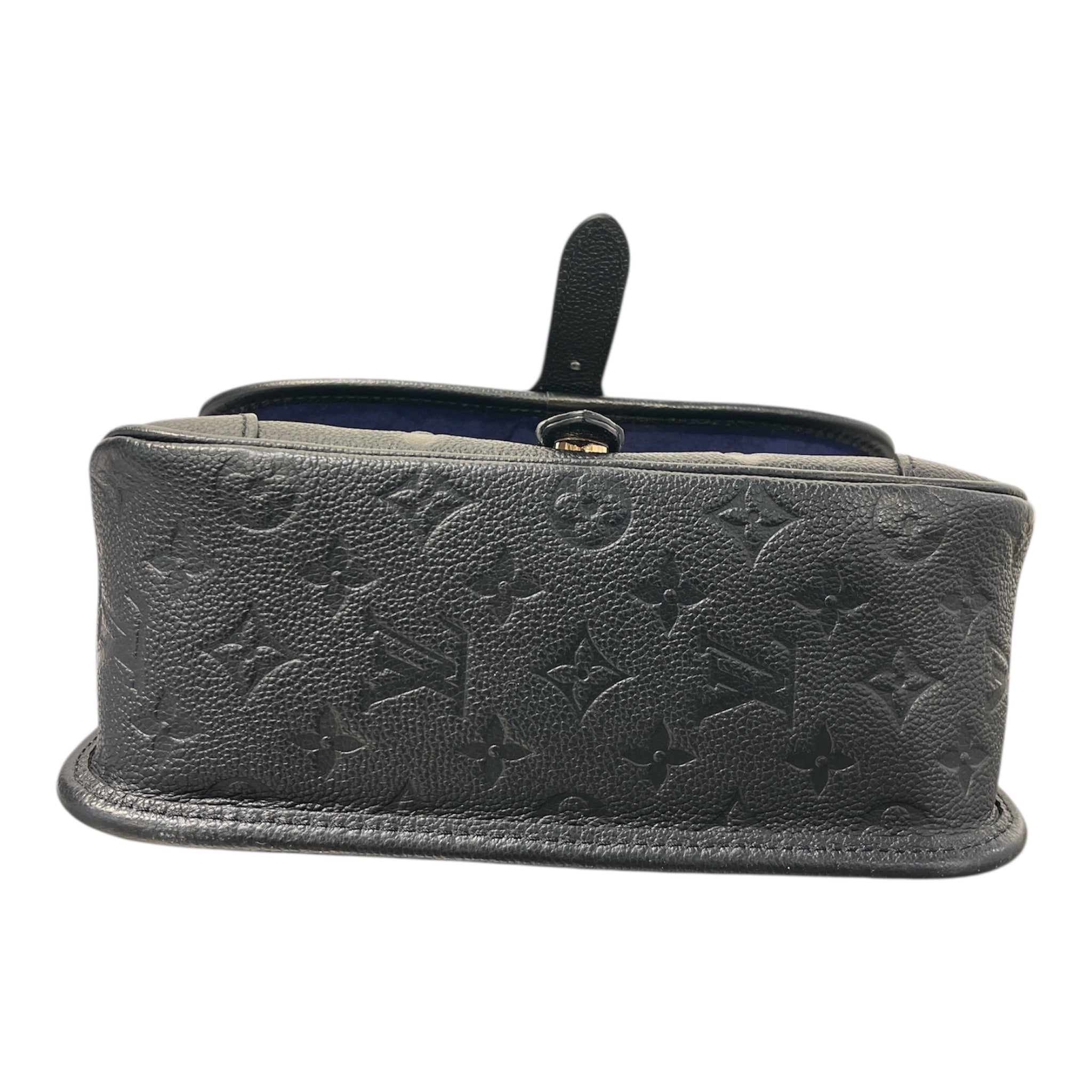 LOUIS VUITTON/Cross Body Bag/Monogram/Leather/BLK/DIANE view 5