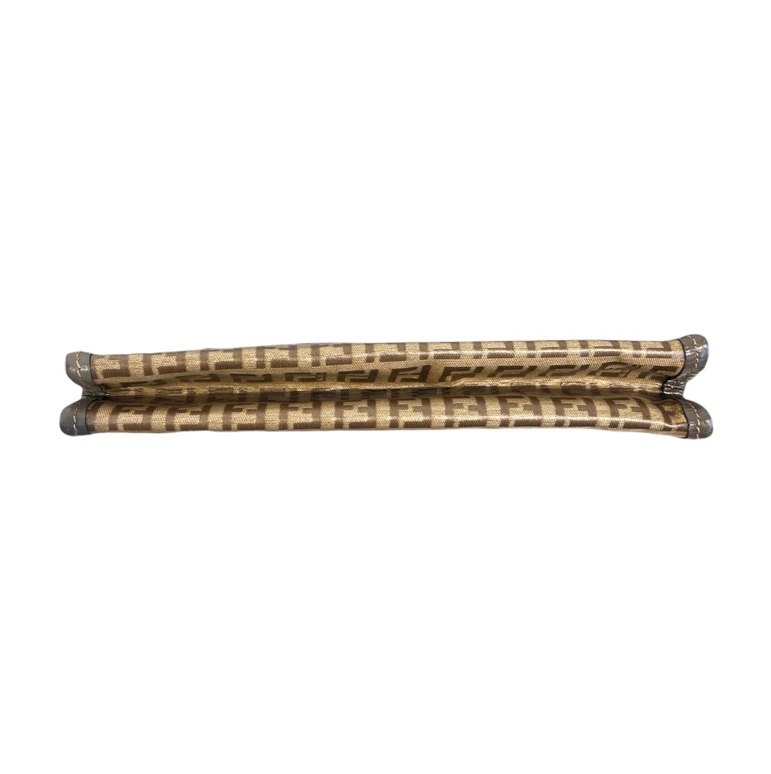 FENDI/Clutch Bag/S/Monogram/Leather/BEG/CLUTCH POUCH view 3