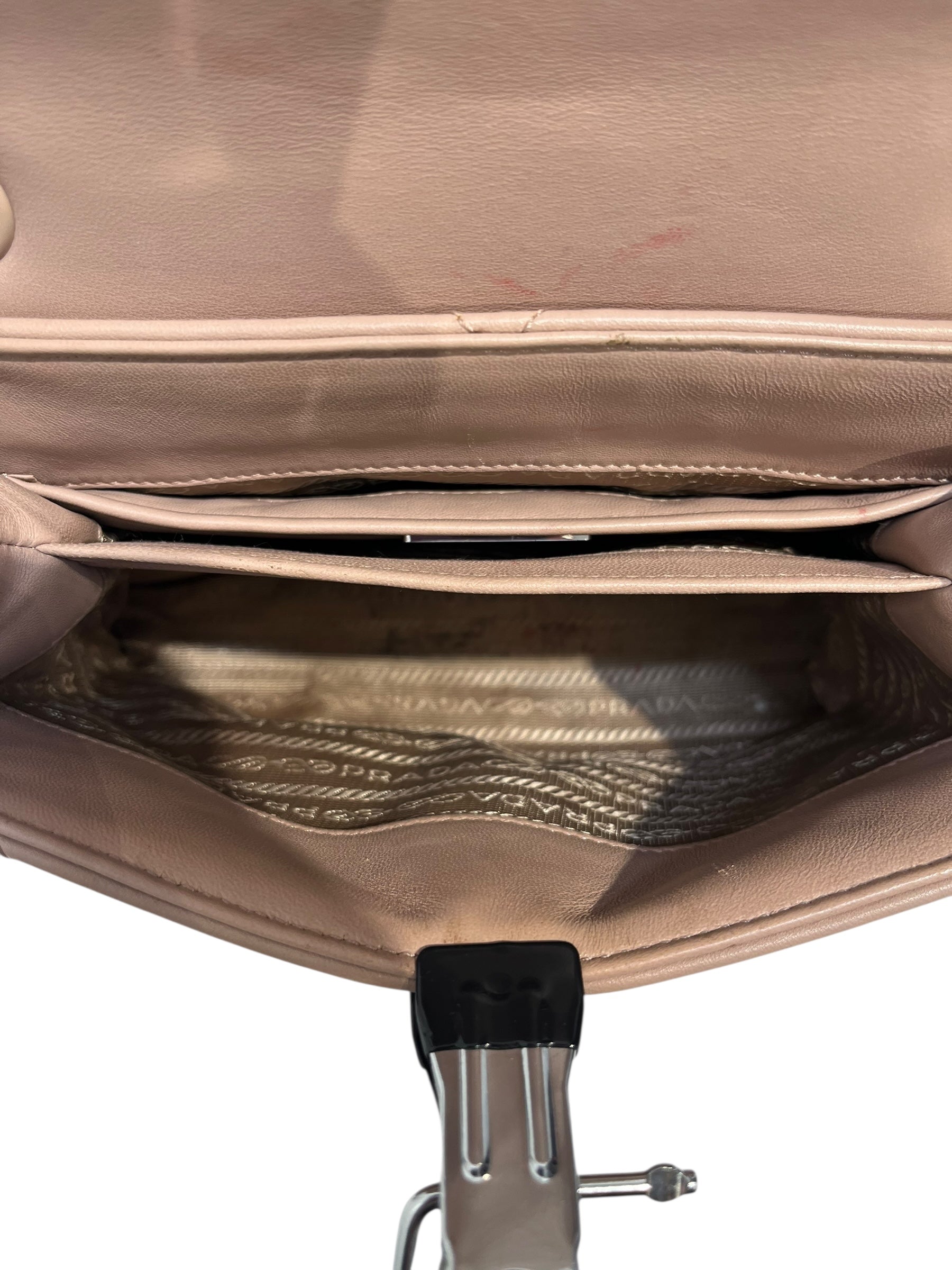 PRADA/Cross Body Bag/Leather/BEG/SPECTRM  NAPPA view 6
