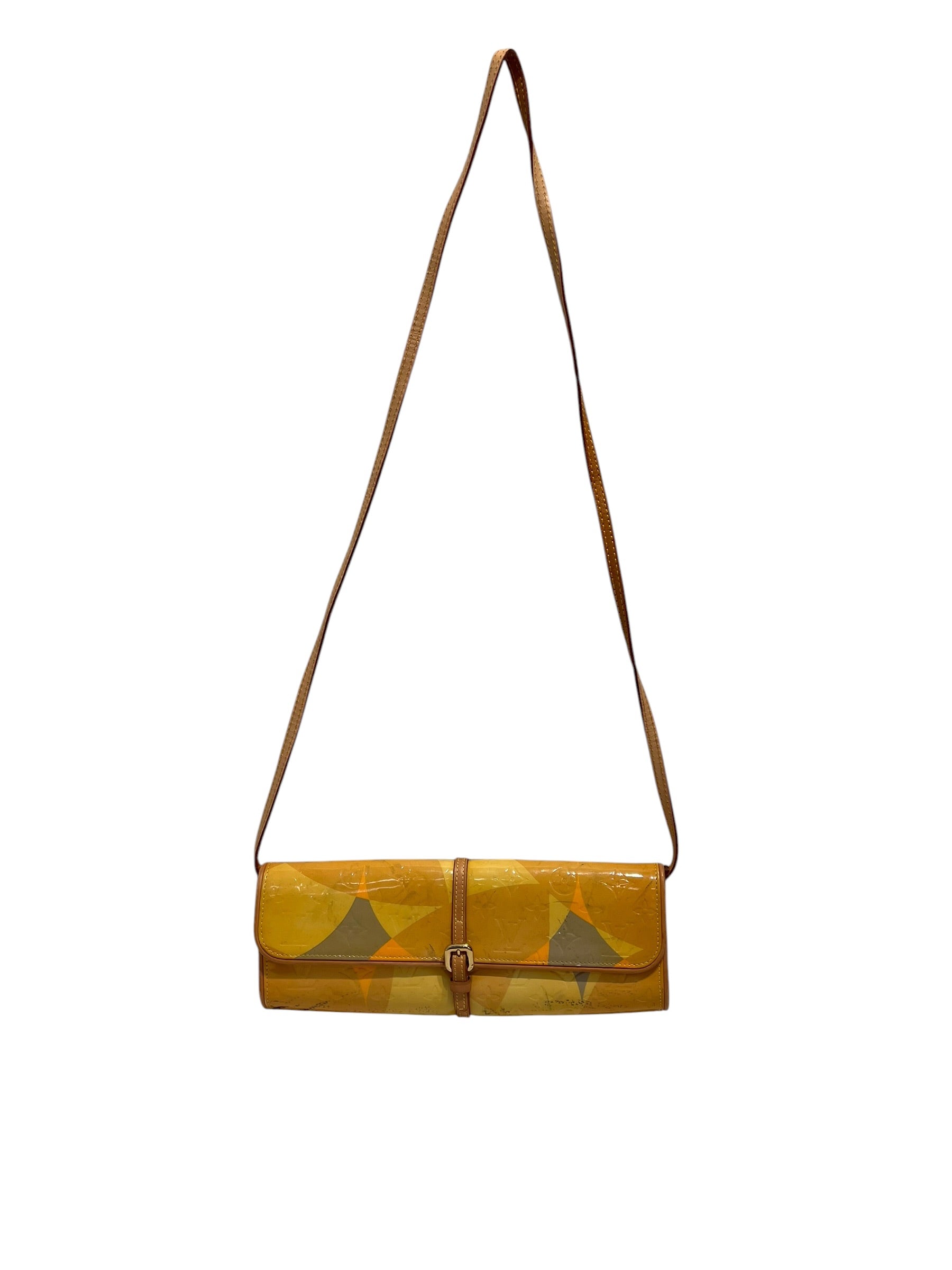 LOUIS VUITTON/Long Wallet/ORN/gry/ywllw/ beige view 1