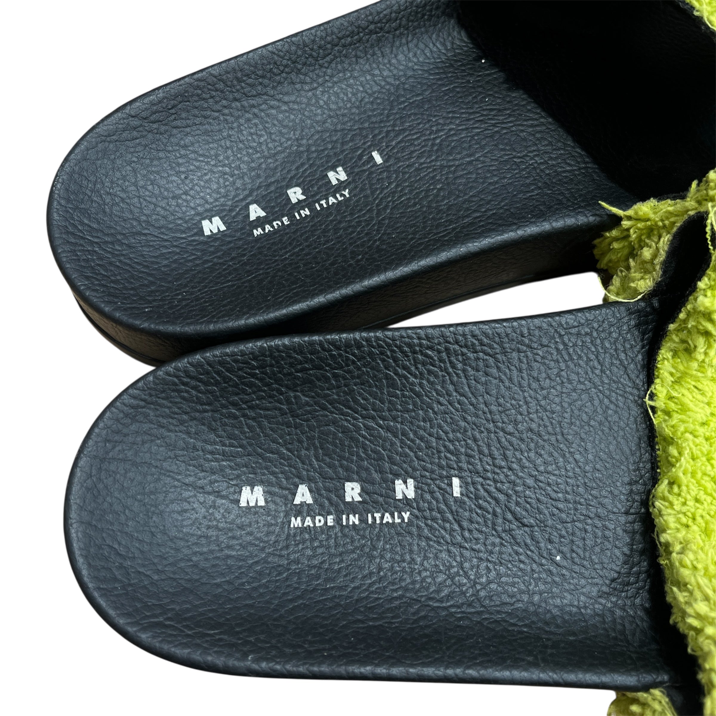 MARNI/Sandals/EU 44/GRN/House Slides view 5