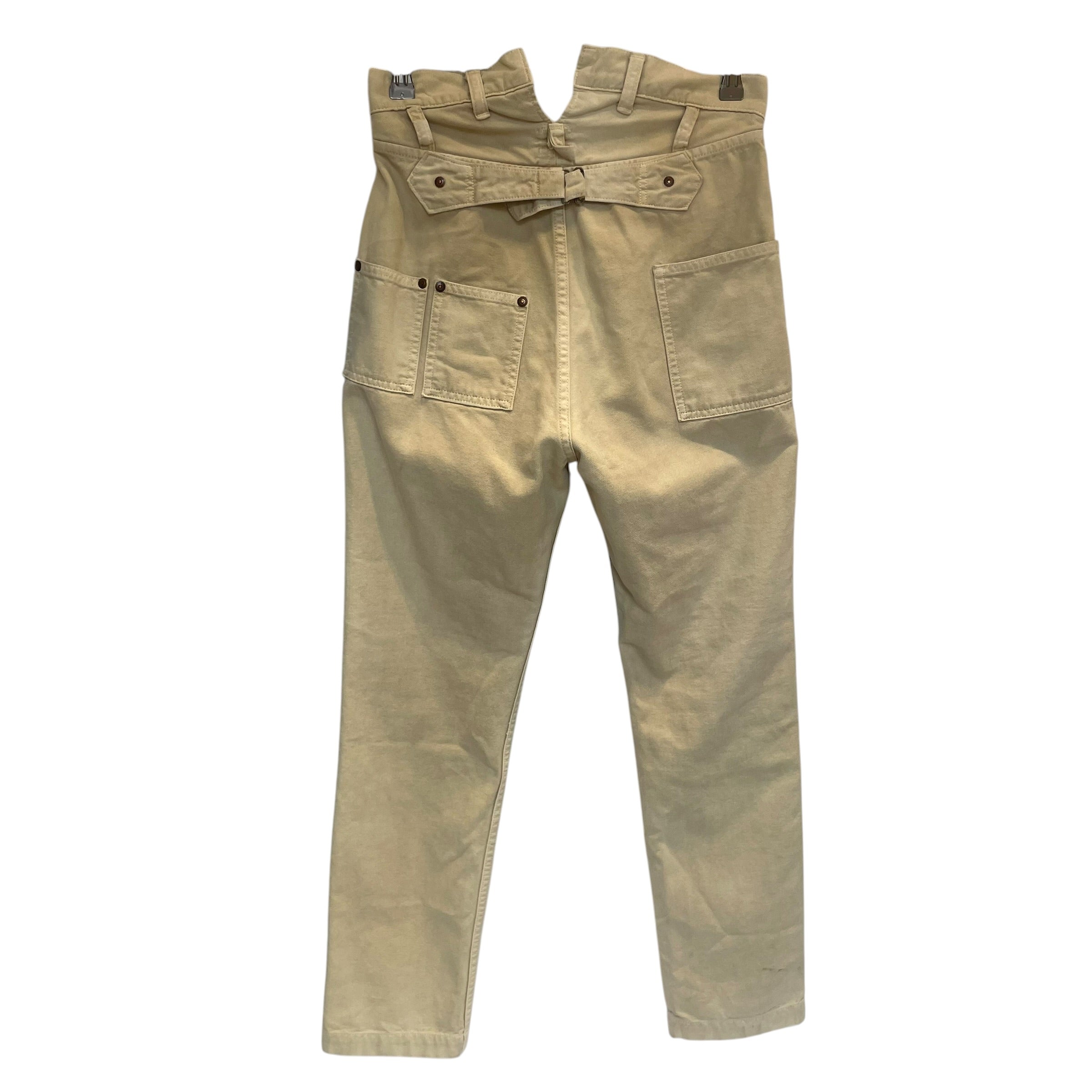 KAPITAL/Pants/Denim/BEG/kapital denim slice pkt view 2
