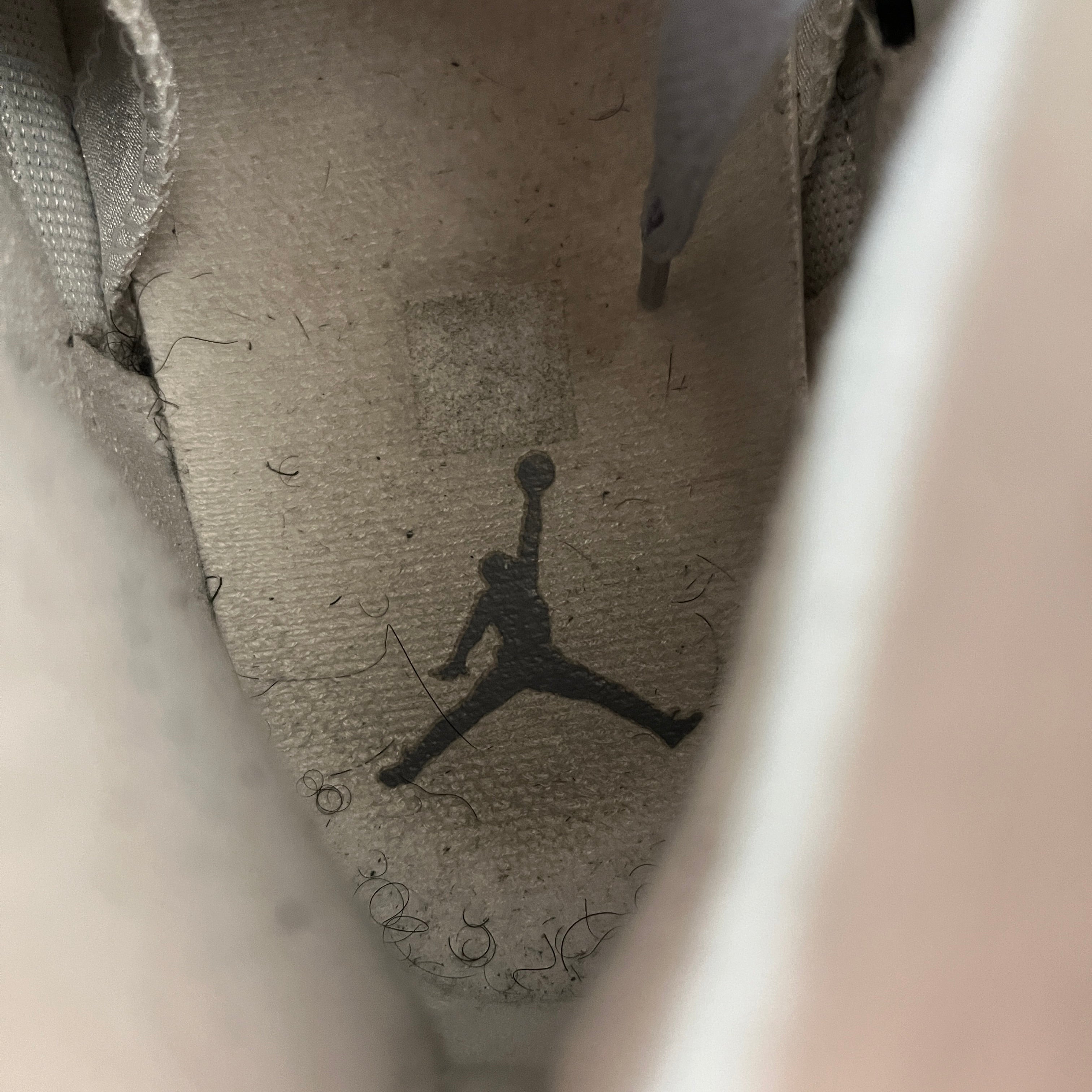 JORDAN BRAND/Hi-Sneakers/US 9.5/Suede/GRY/WOLF GREY 5 view 3