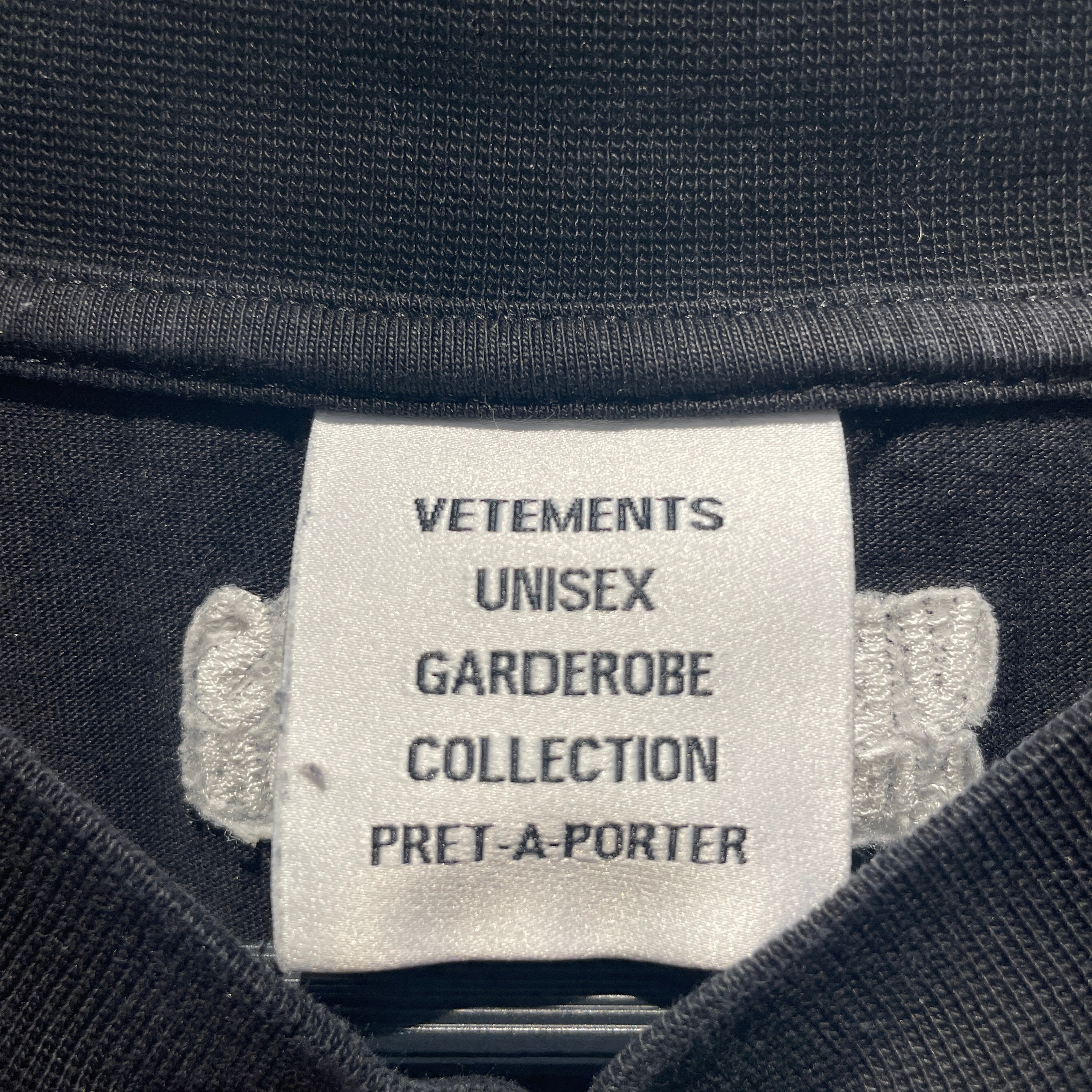 VETEMENTS/T-Shirt/M/Cotton/BLK/LIMITED EDITION LOGO TEE view 4