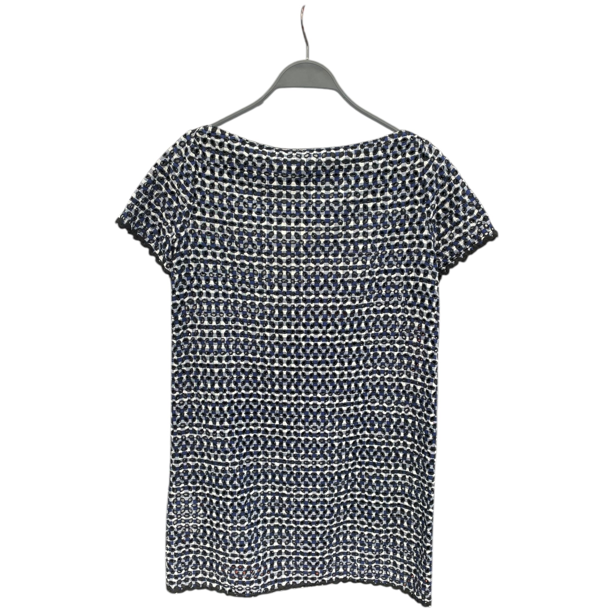 sacai luck/Dress/2/All Over Print/Cotton/NVY/ view 2