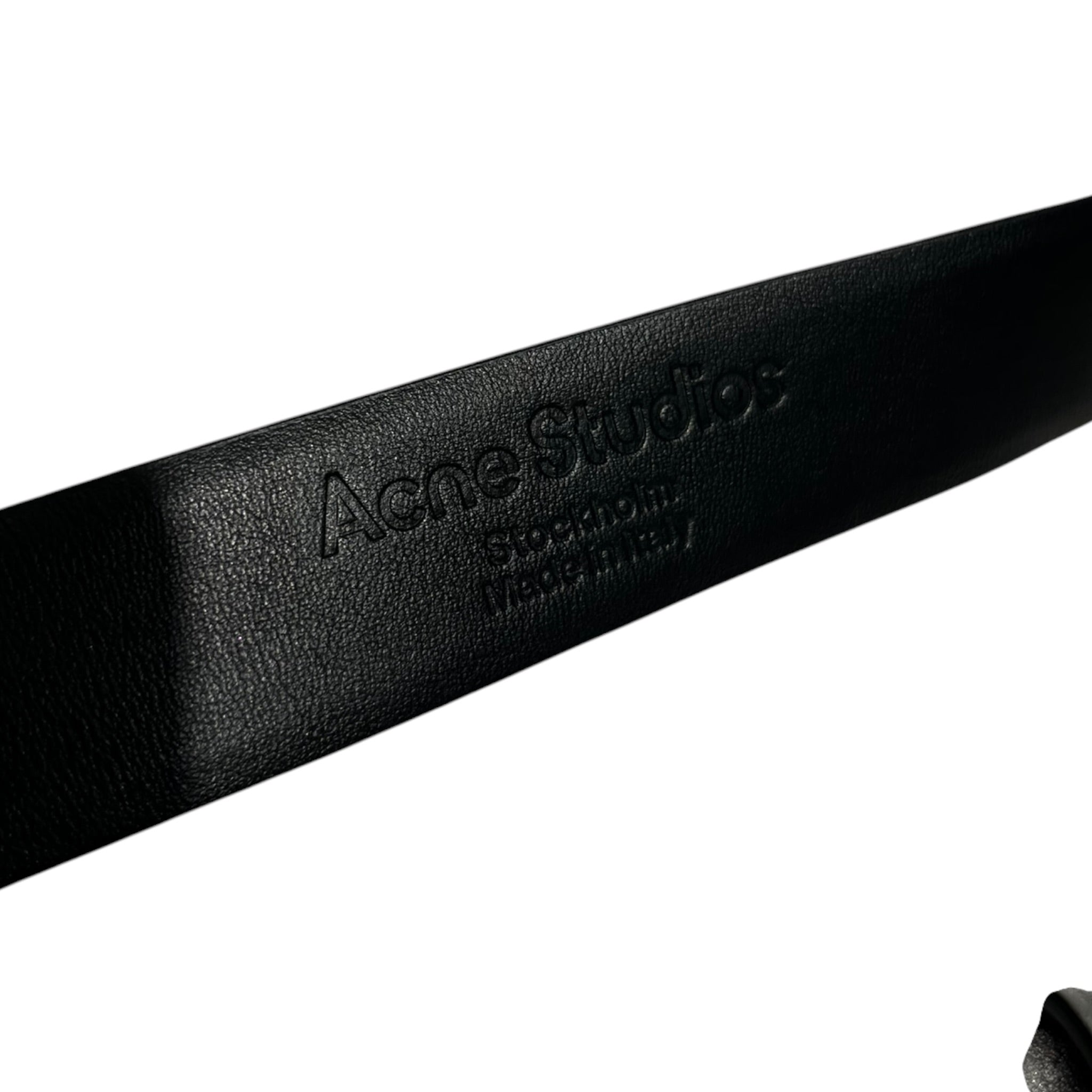 Acne Studios/Belt/M/SLV/silver ribbon belt view 3
