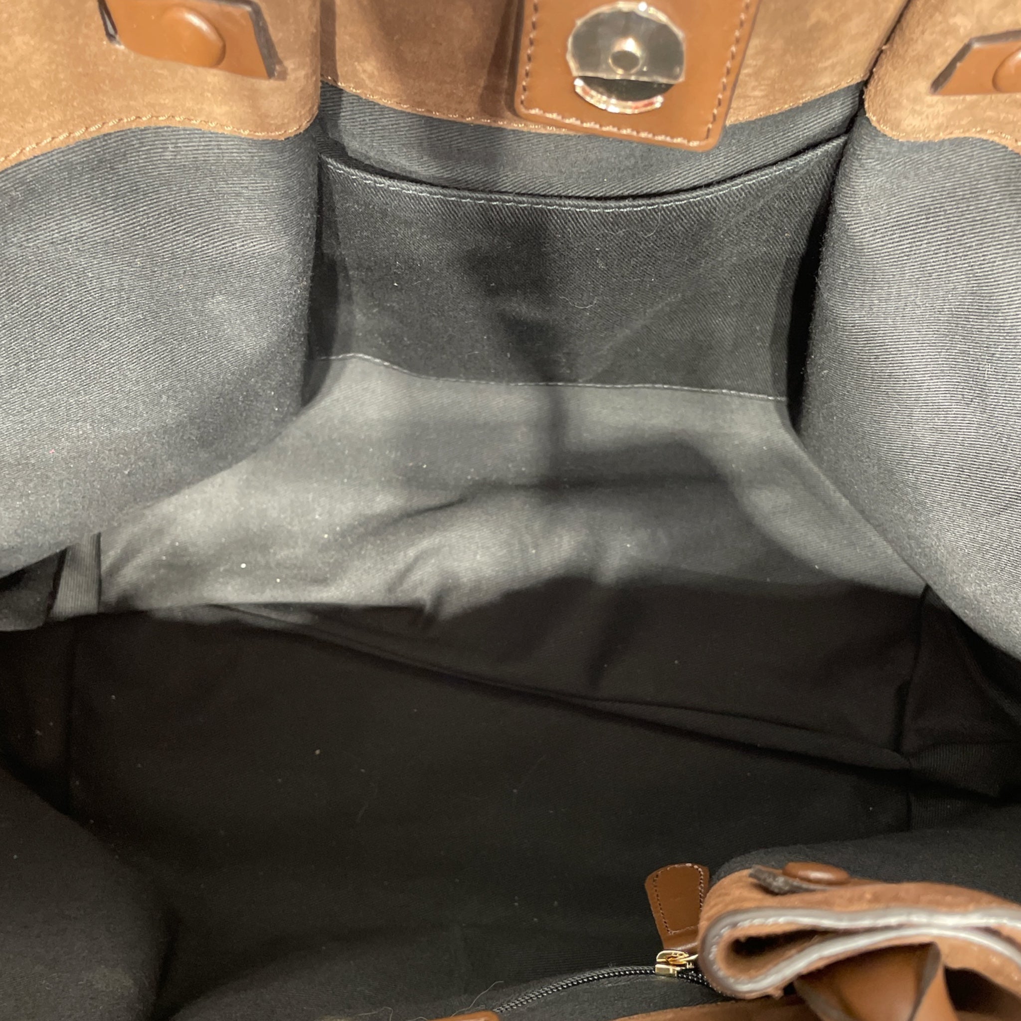 DEMELLIER/Tote Bag/Suede/BRW/THE NEW YORK TOTE view 3