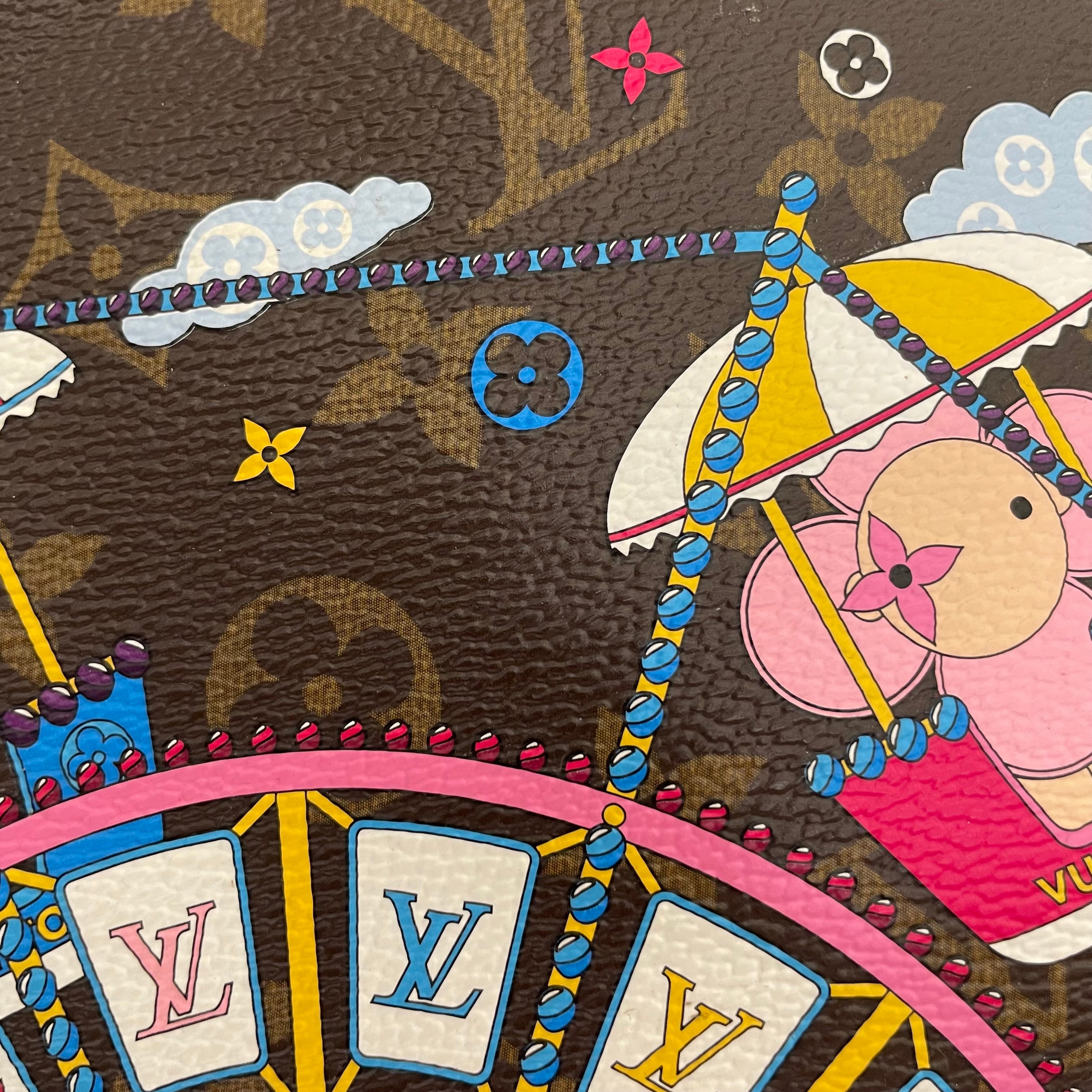 LOUIS VUITTON/Cross Body Bag/Monogram/Leather/BRW/double zip pochette 2020 view 7