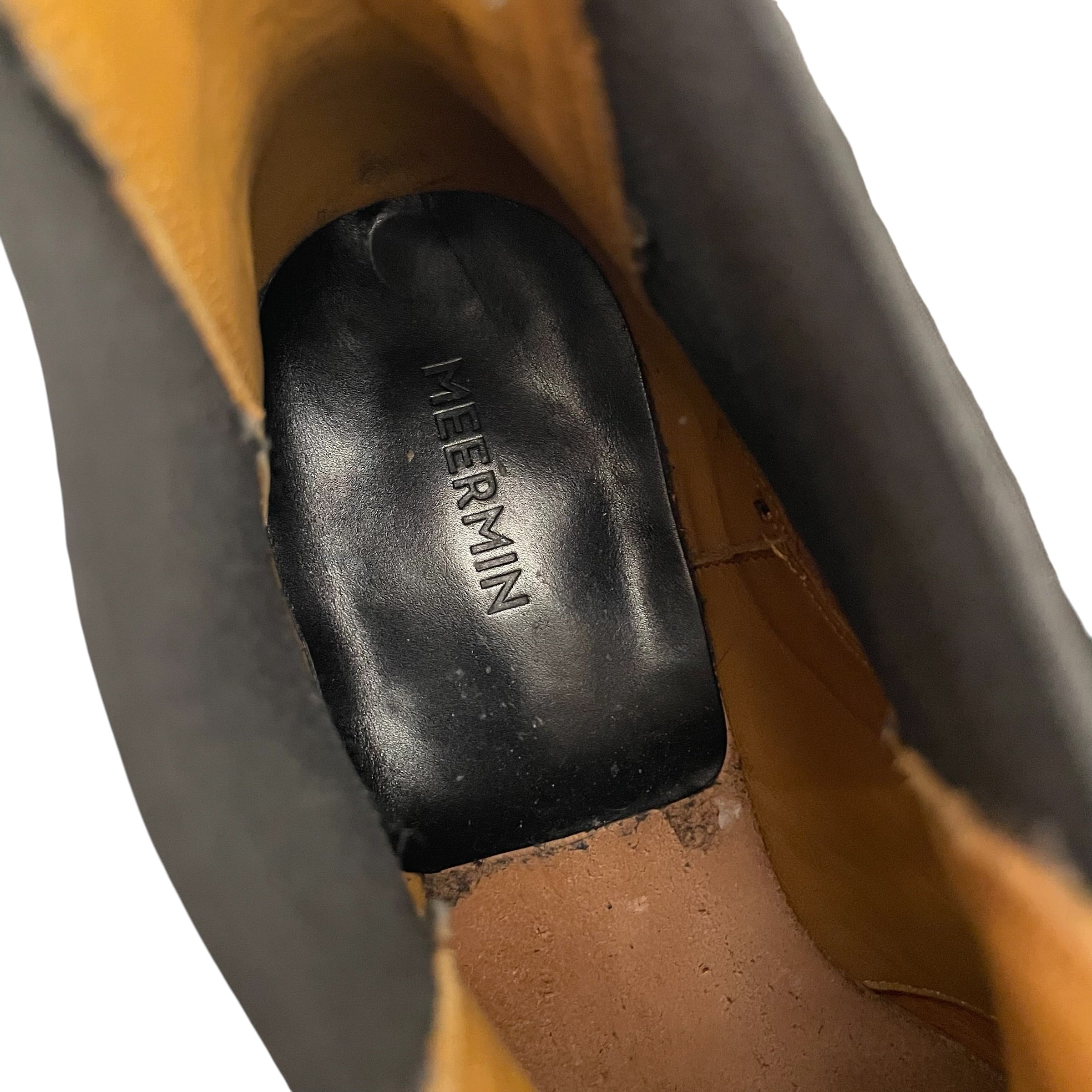 MEERMIN/Shoes/US 8/Leather/BLK/black silkcalf view 5