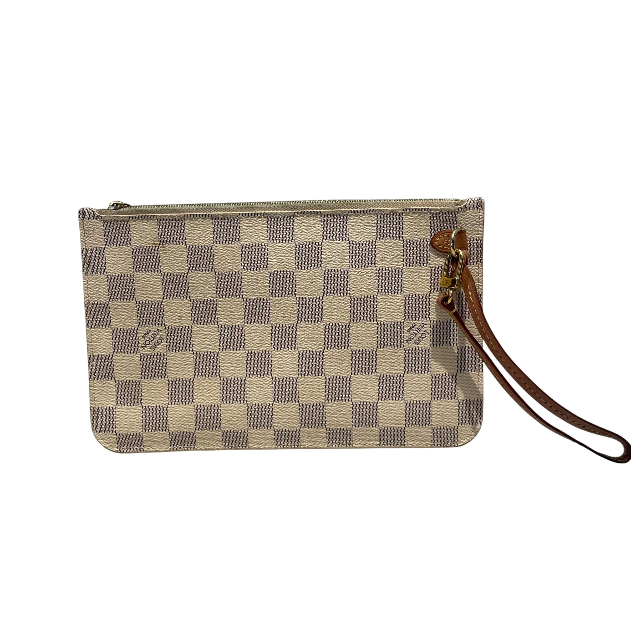 LOUIS VUITTON/Pouch/Monogram/Leather/WHT/neverfull pouch mm view 3
