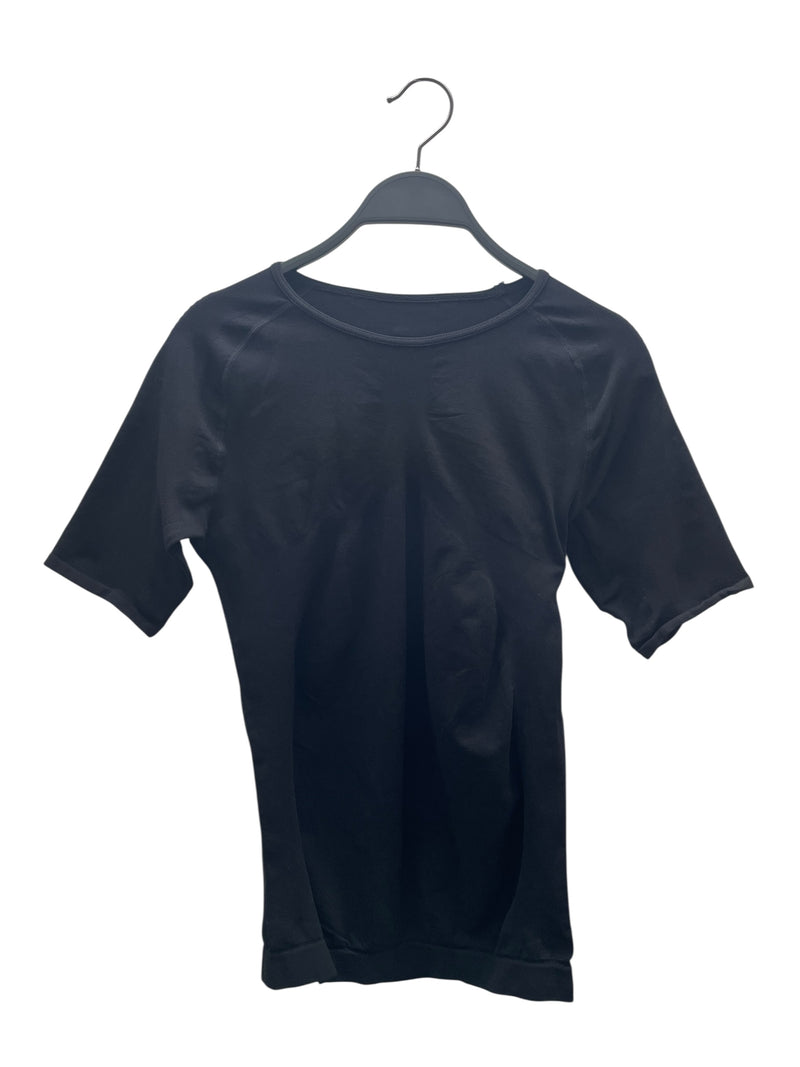 BALENCIAGA/T-Shirt/L/Polyester/BLK/S/S COMPRESSION TOP