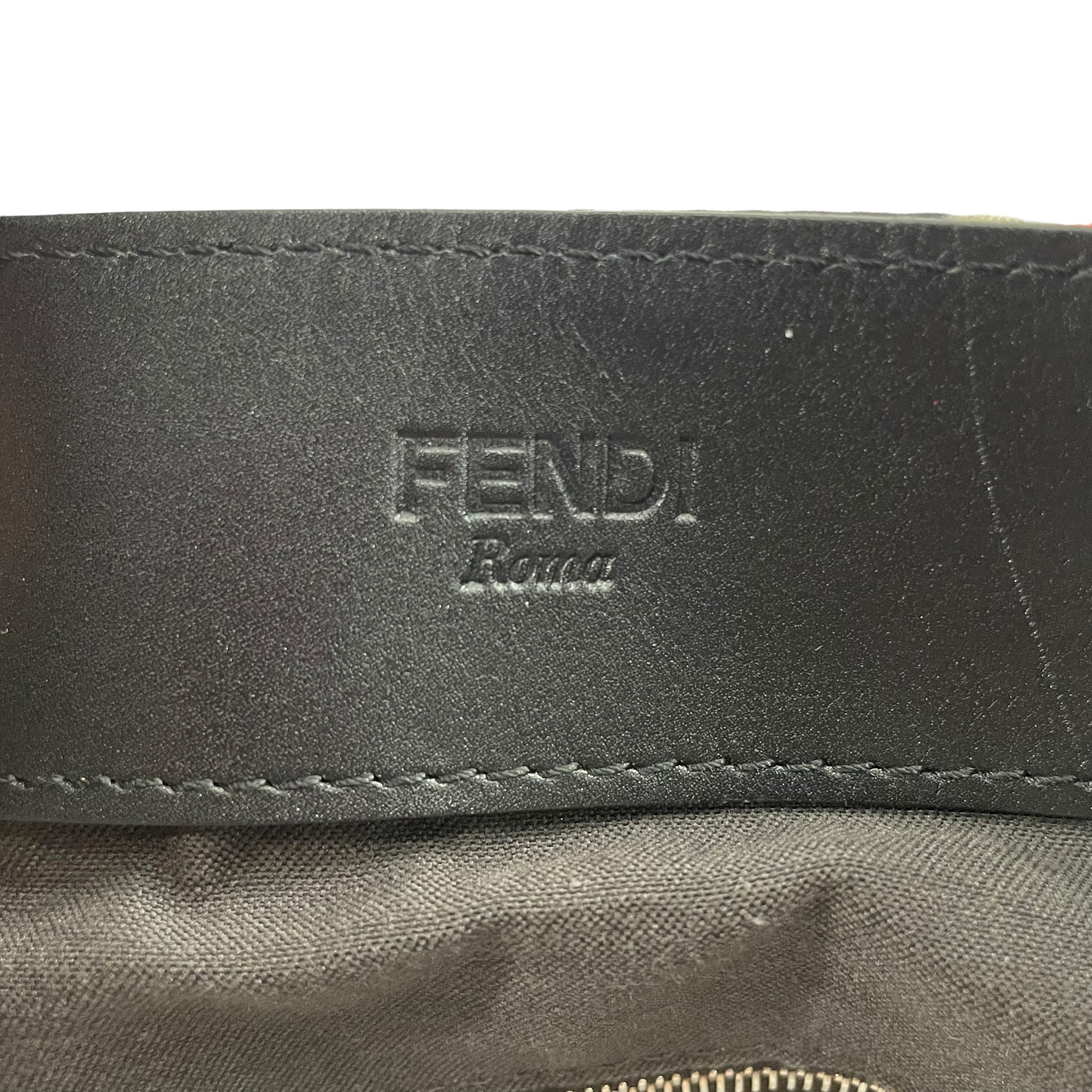 FENDI/Tote Bag/Stripe/Nylon/ORN/ANIMAL PRINT NYLON view 3
