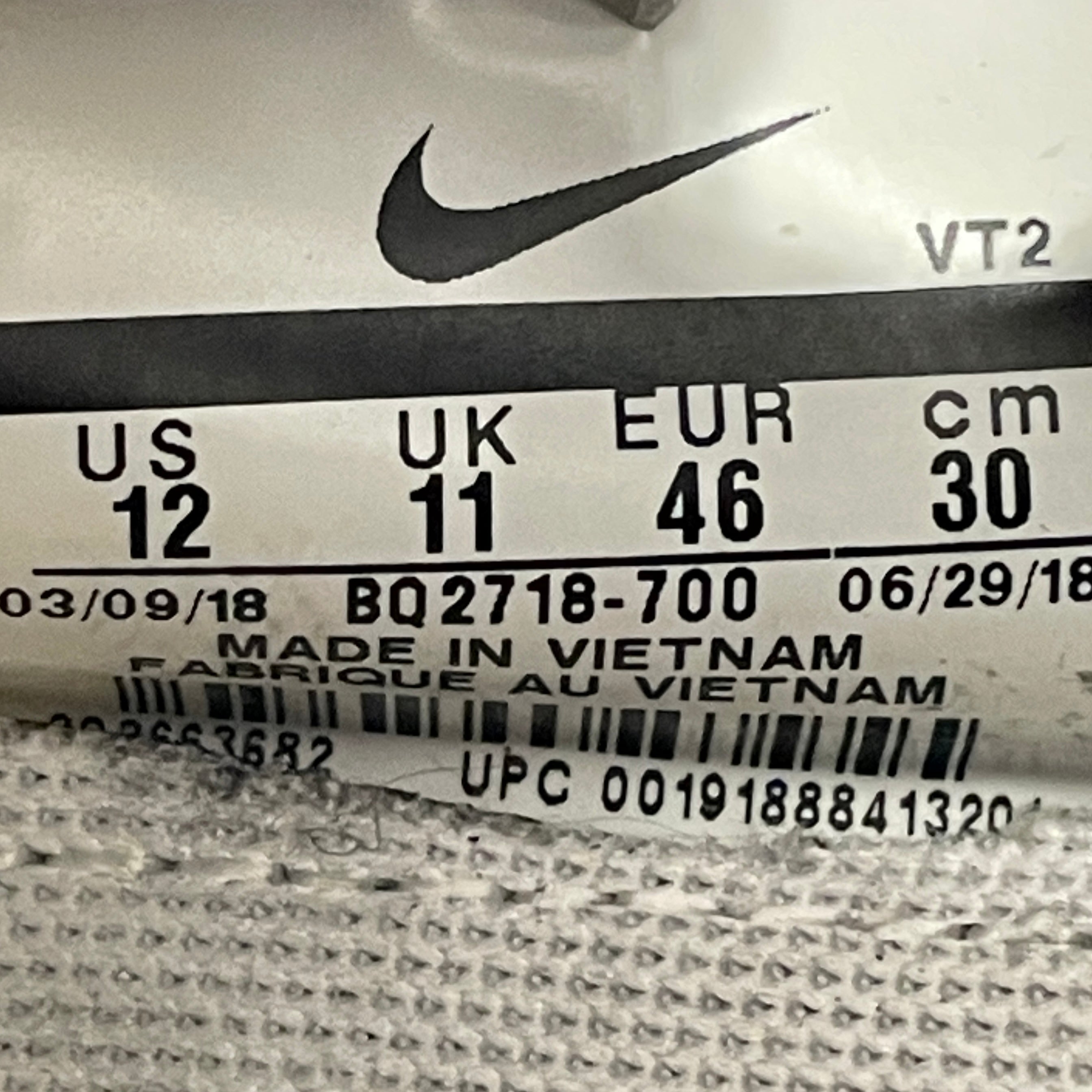 NIKE/REACT ELEMENT 87/Low-Sneakers/US 12/YEL/Straight Tip/BQ2718-700 view 5