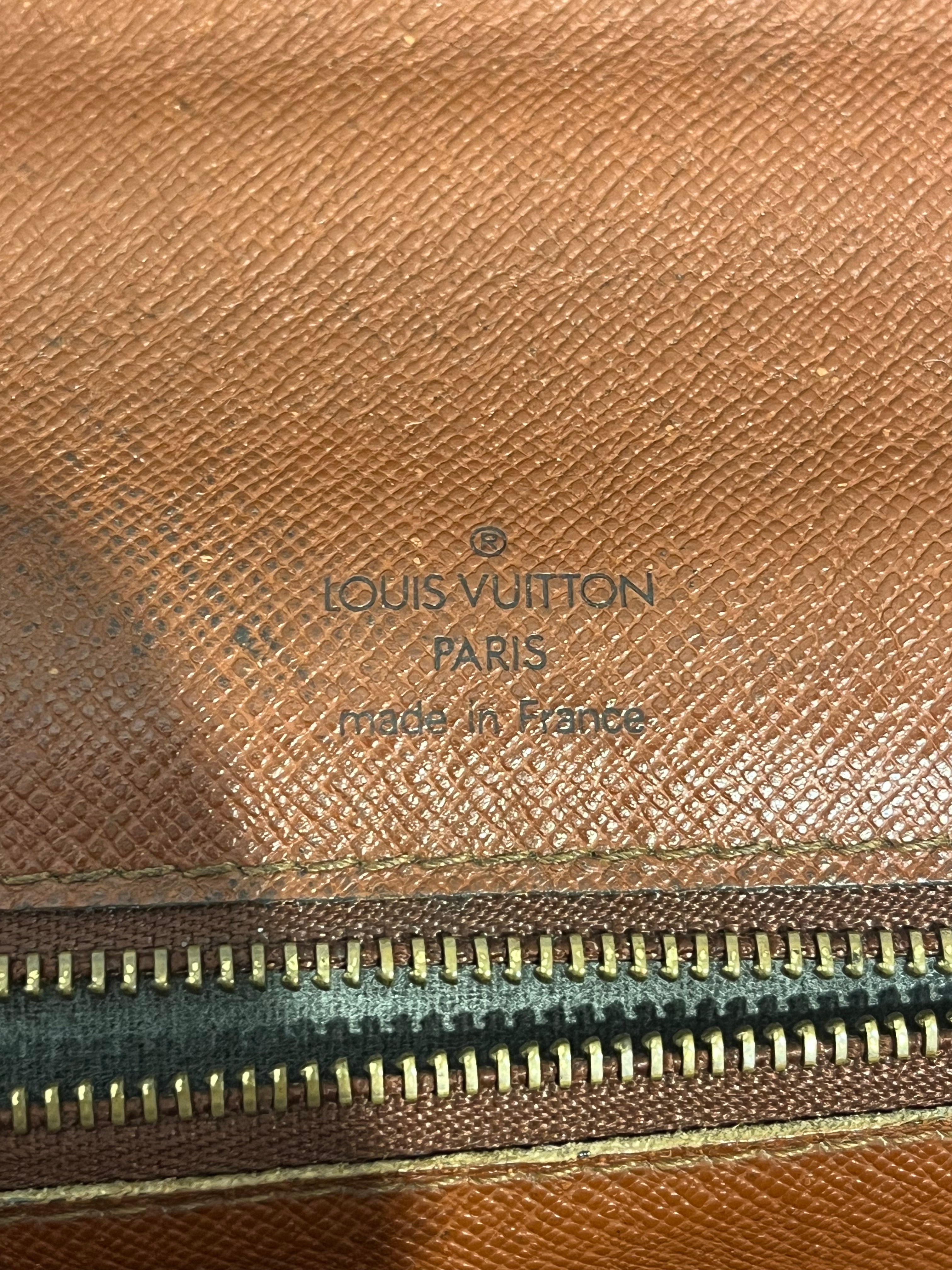 LOUIS VUITTON/Hand Bag/Monogram/Leather/BRW/BUCKLE/ TOP HANDLE view 5