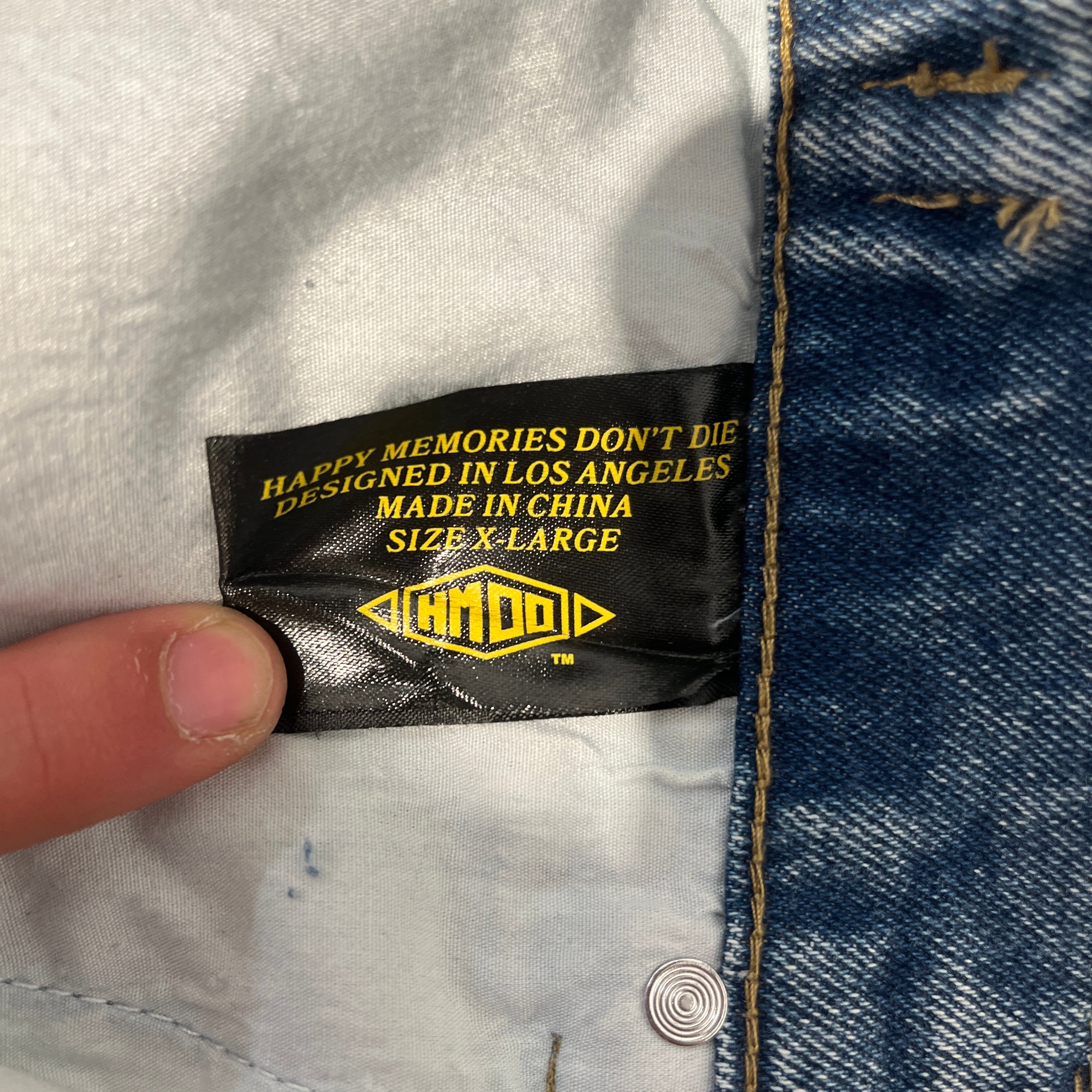 HMDD(Happy Memories Don't Die)/Pants/Denim/IDG/colorful rhinstones view 4