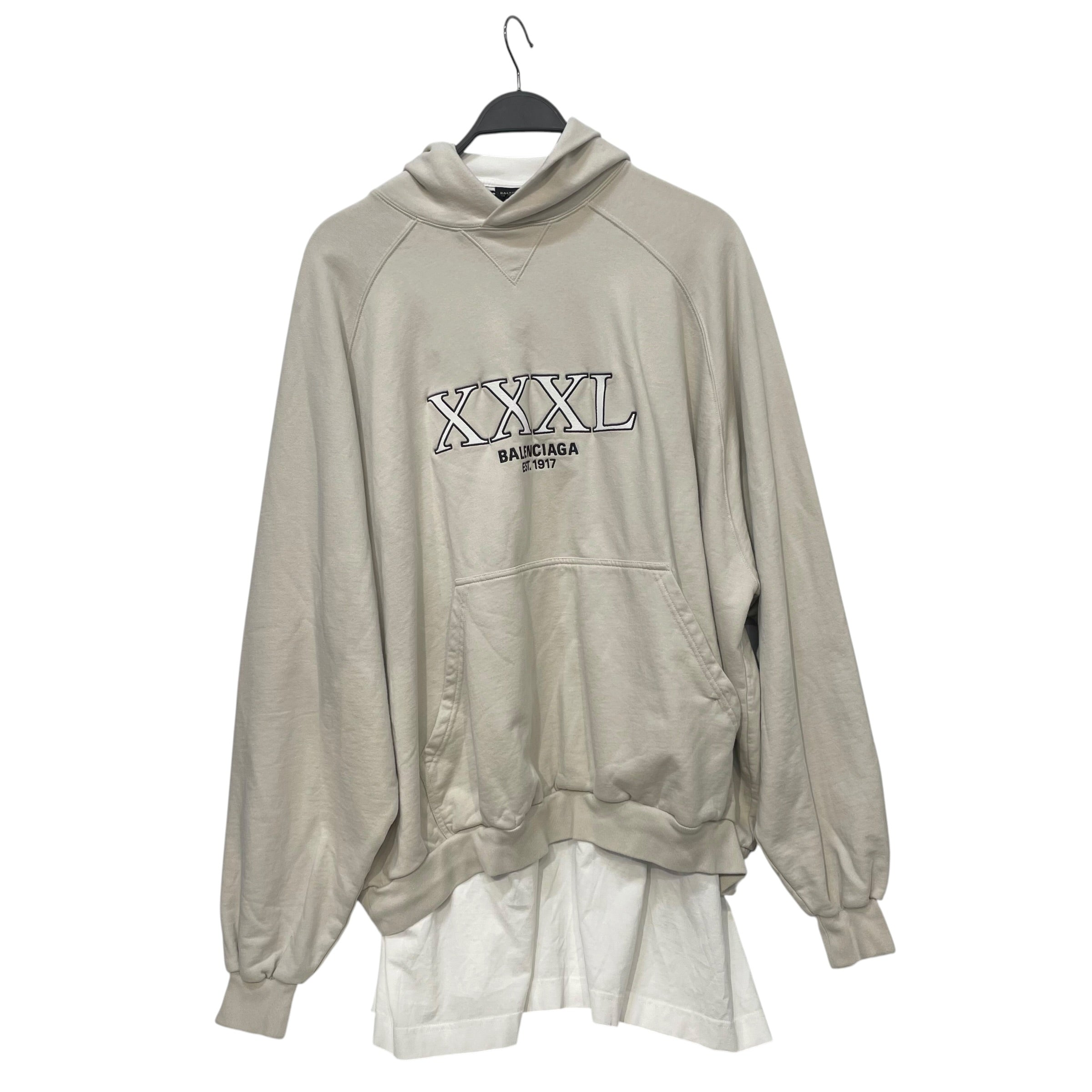 BALENCIAGA/Hoodie/1/Cotton/CRM/xxxl view 1