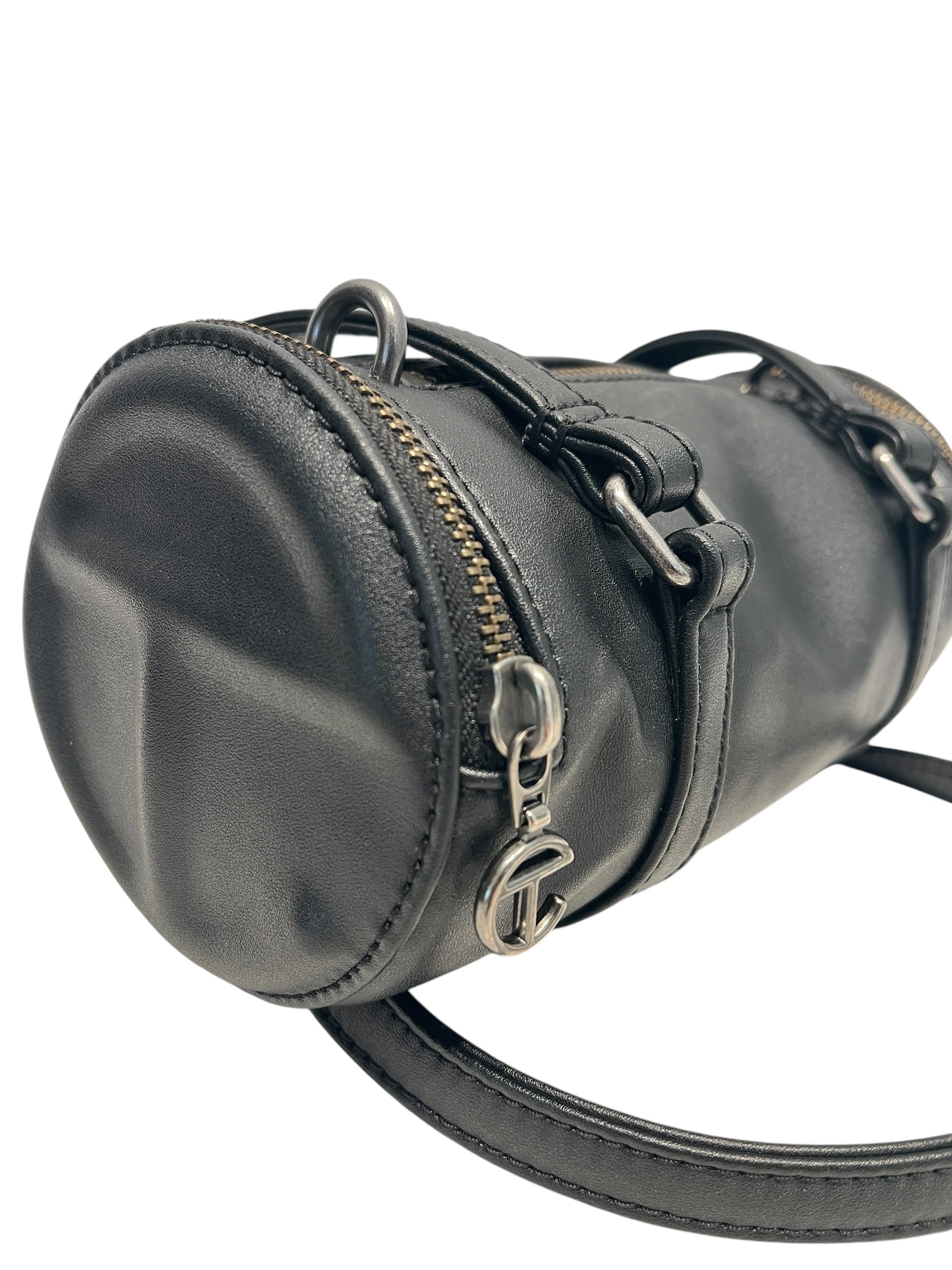 Telfar/Hand Bag/Faux Leather/BLK/Circle view 7