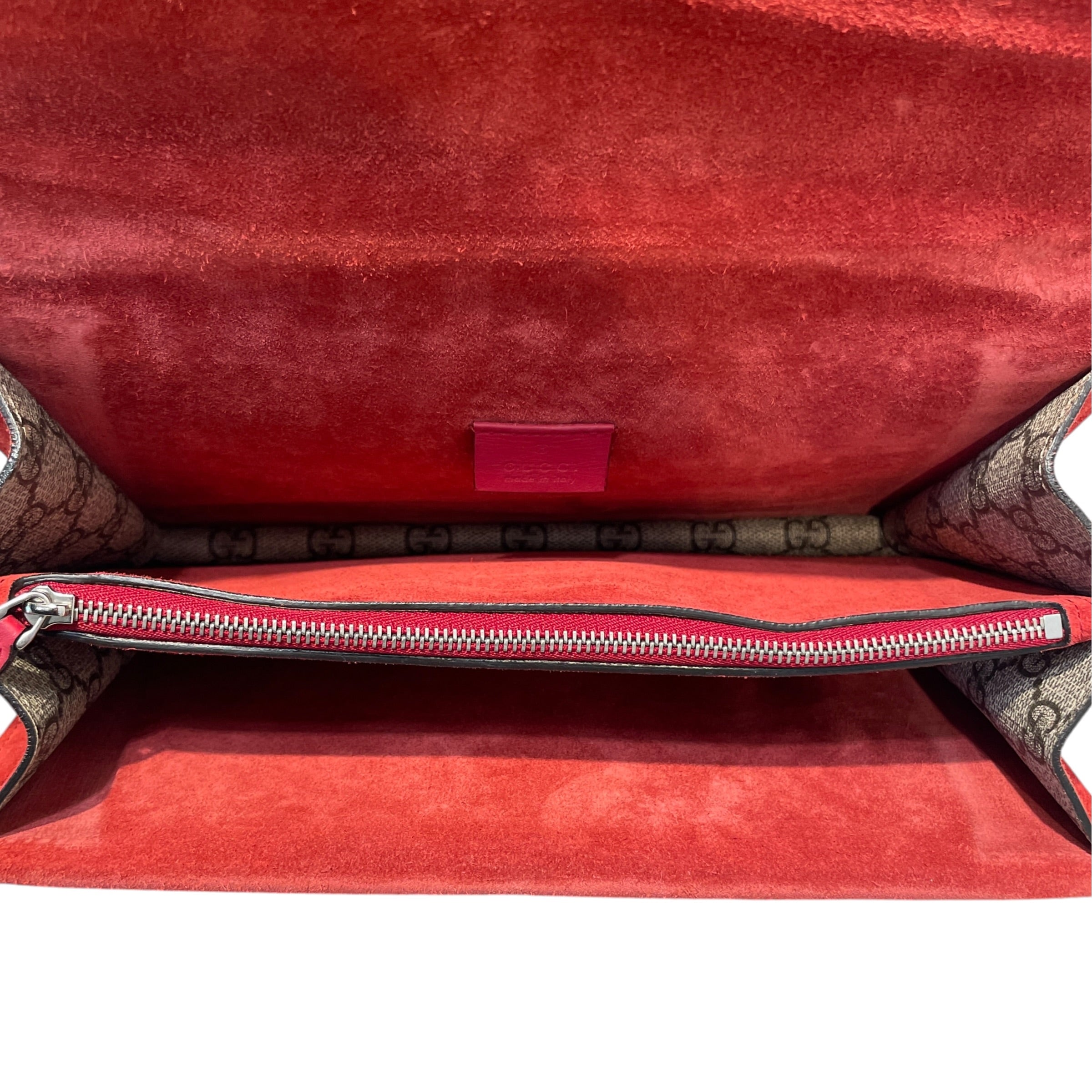GUCCI/Cross Body Bag/Monogram/Leather/RED/Dionysus ag view 4