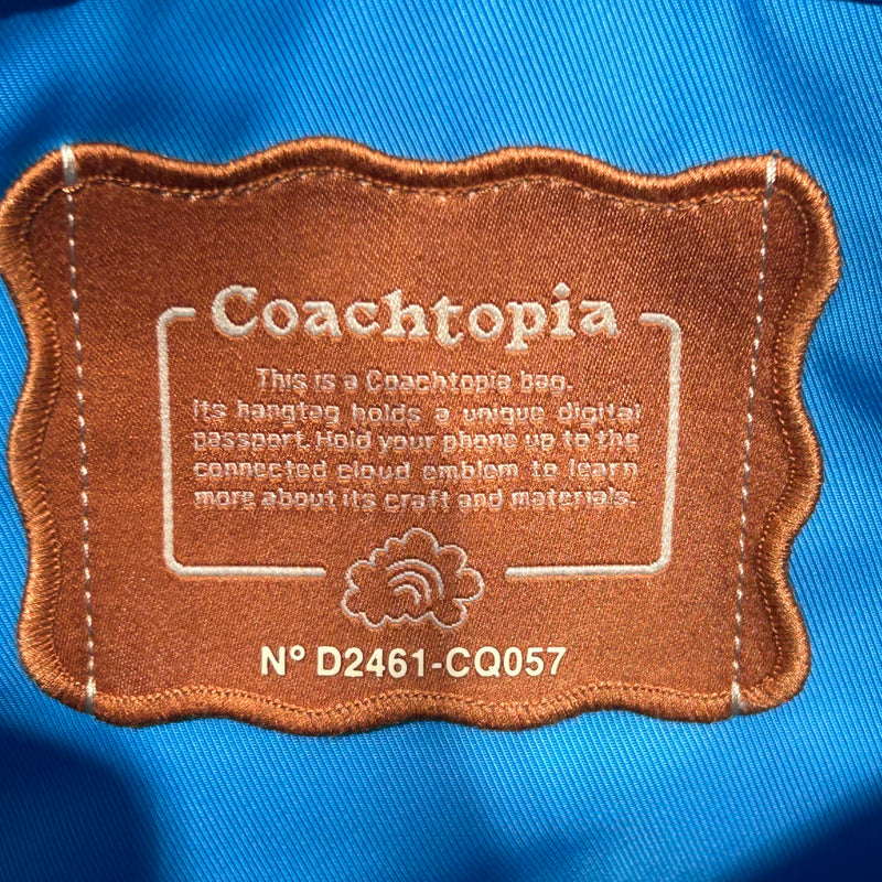 COACH/Coachtopia/Tote Bag/Nylon/BLU/