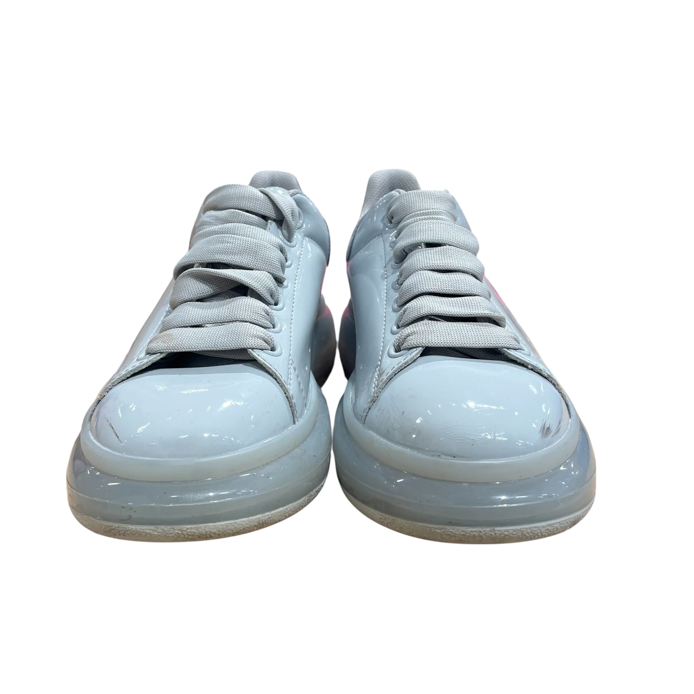 Alexander McQueen/Low-Sneakers/EU 39/Acrylic/GRY/ view 2