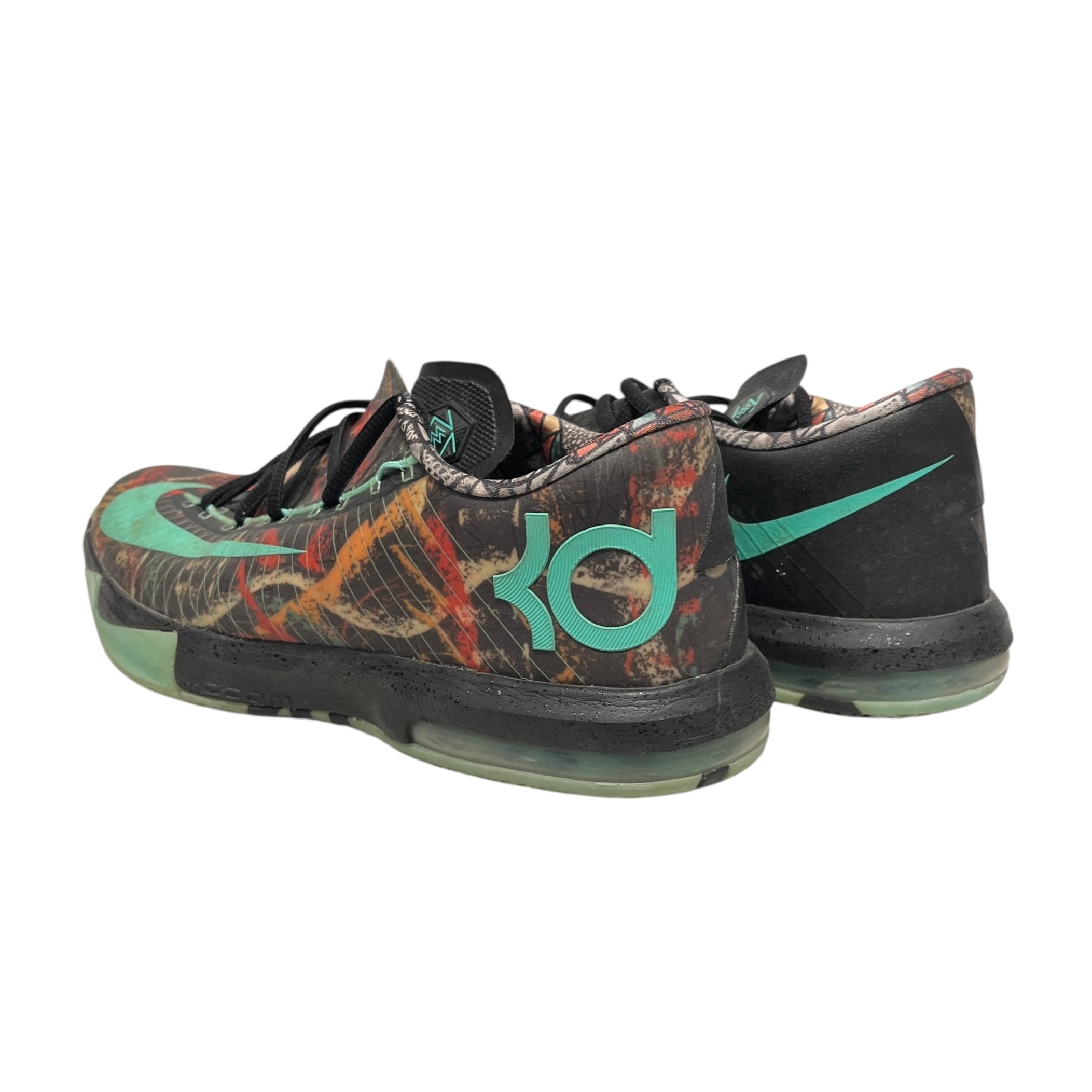 NIKE/Low-Sneakers/US 10.5/Nylon/NVY/KD6 GUMBO ILLUSIONS view 2