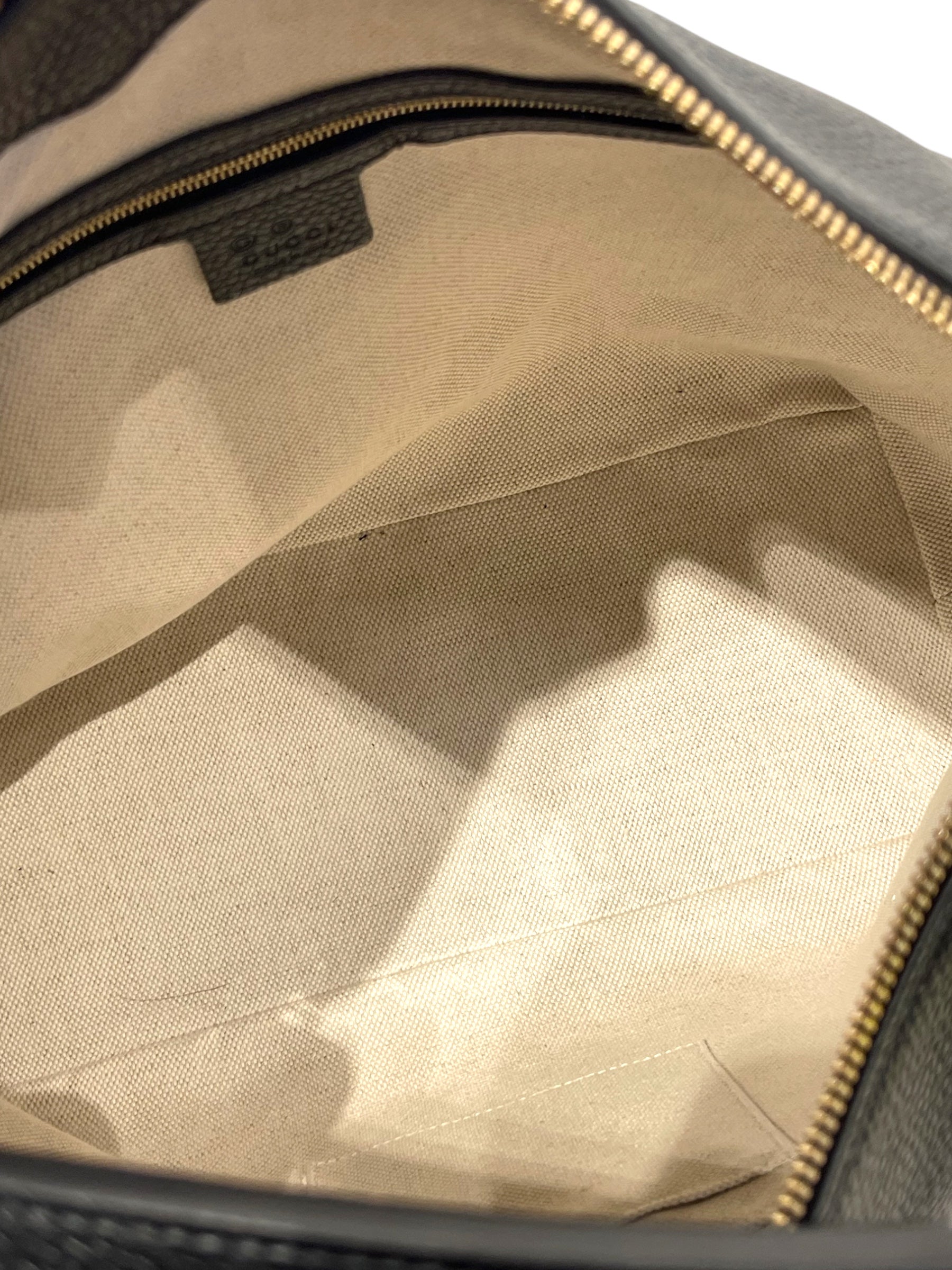 GUCCI/Bag/Leather/BLK/SOHO CONVERTIBLE HOBP LARGE view 5