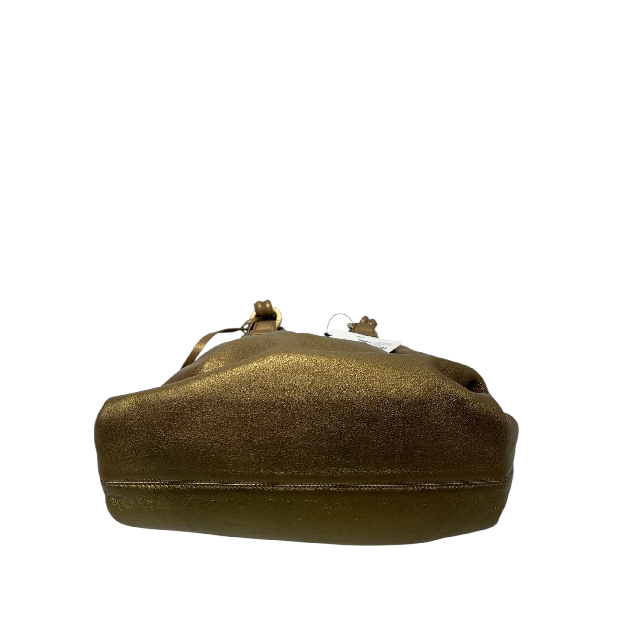 BALLY/Hand Bag/OS/Leather/GLD/BALLY GOLD HANDBAG view 5