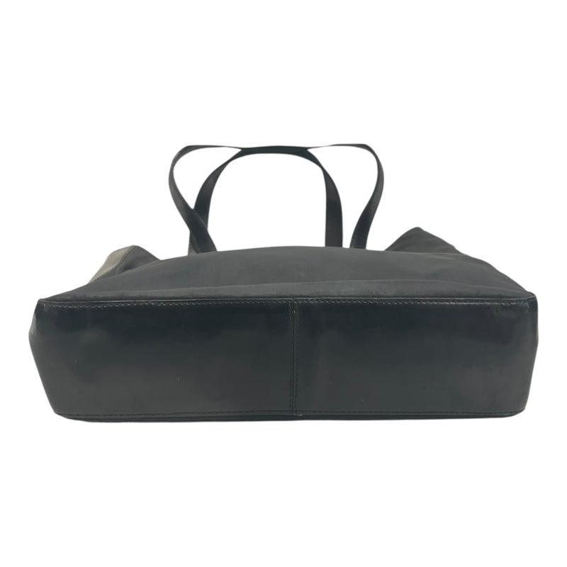 PRADA/Hand Bag/Nylon/BLK/42 PLASTIC SIDES