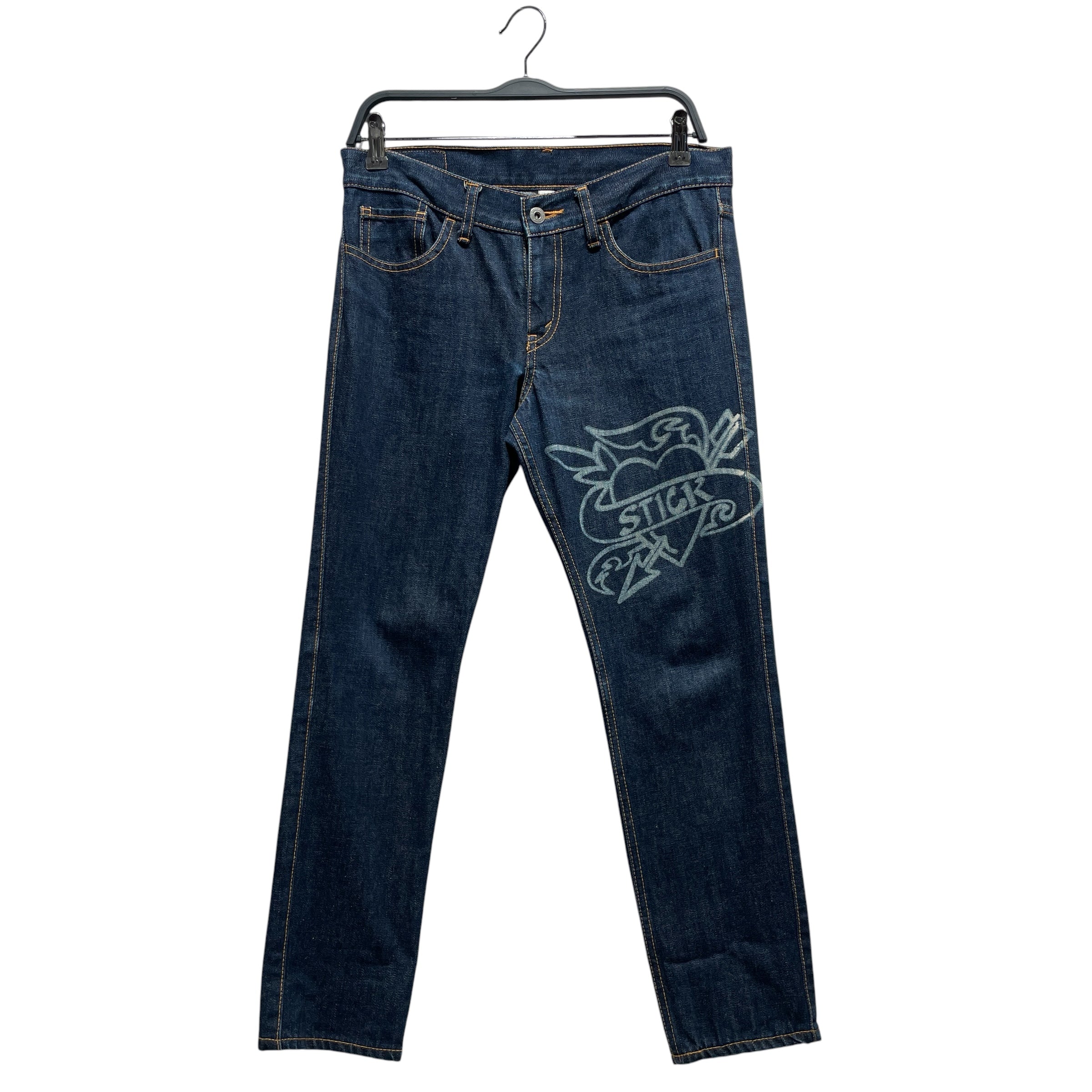 JUNYA WATANABE COMME des GARCONS/Skinny Pants/30/Denim/NVY/ view 1