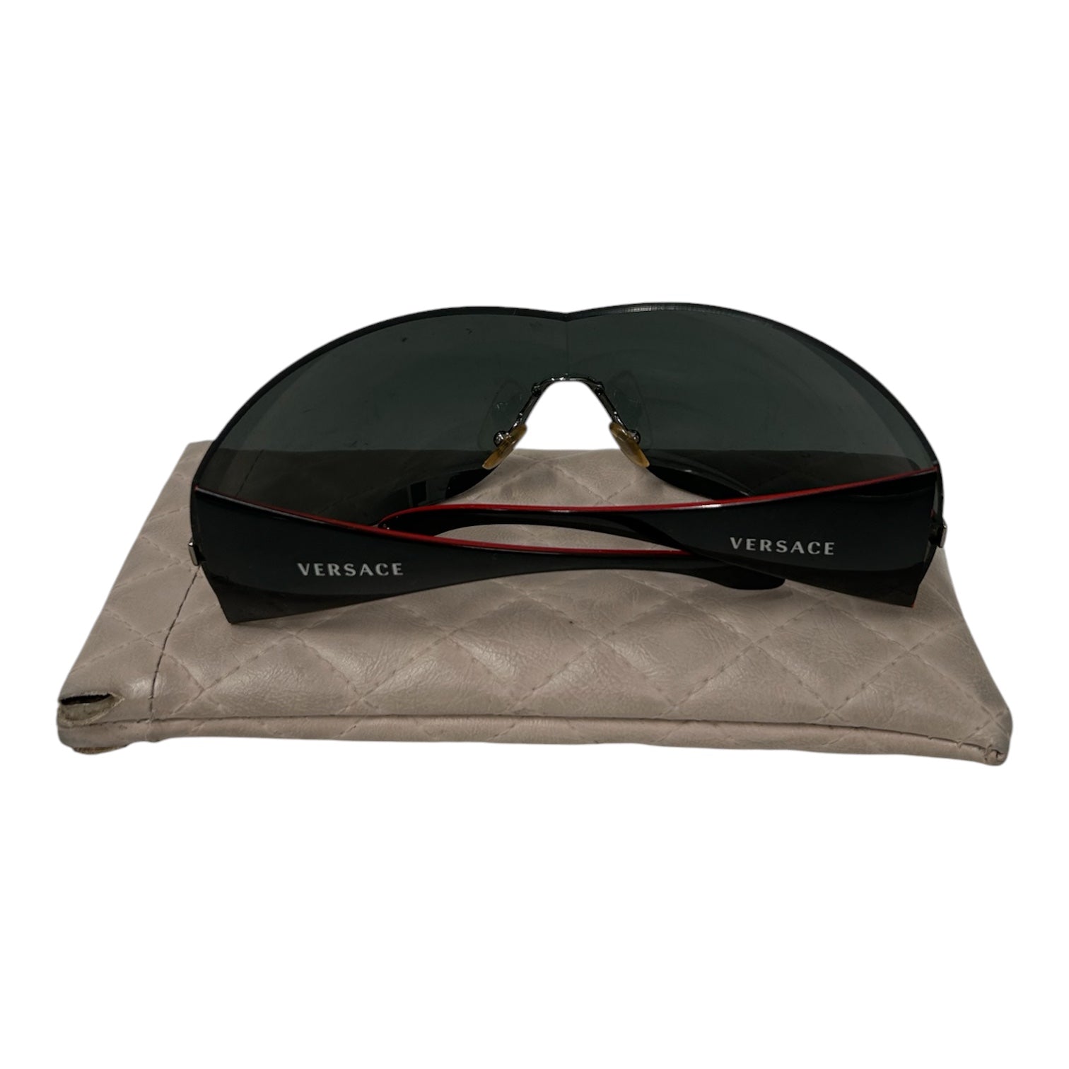 VERSACE/Sunglasses/Plastic/BLK/L's/ view 2