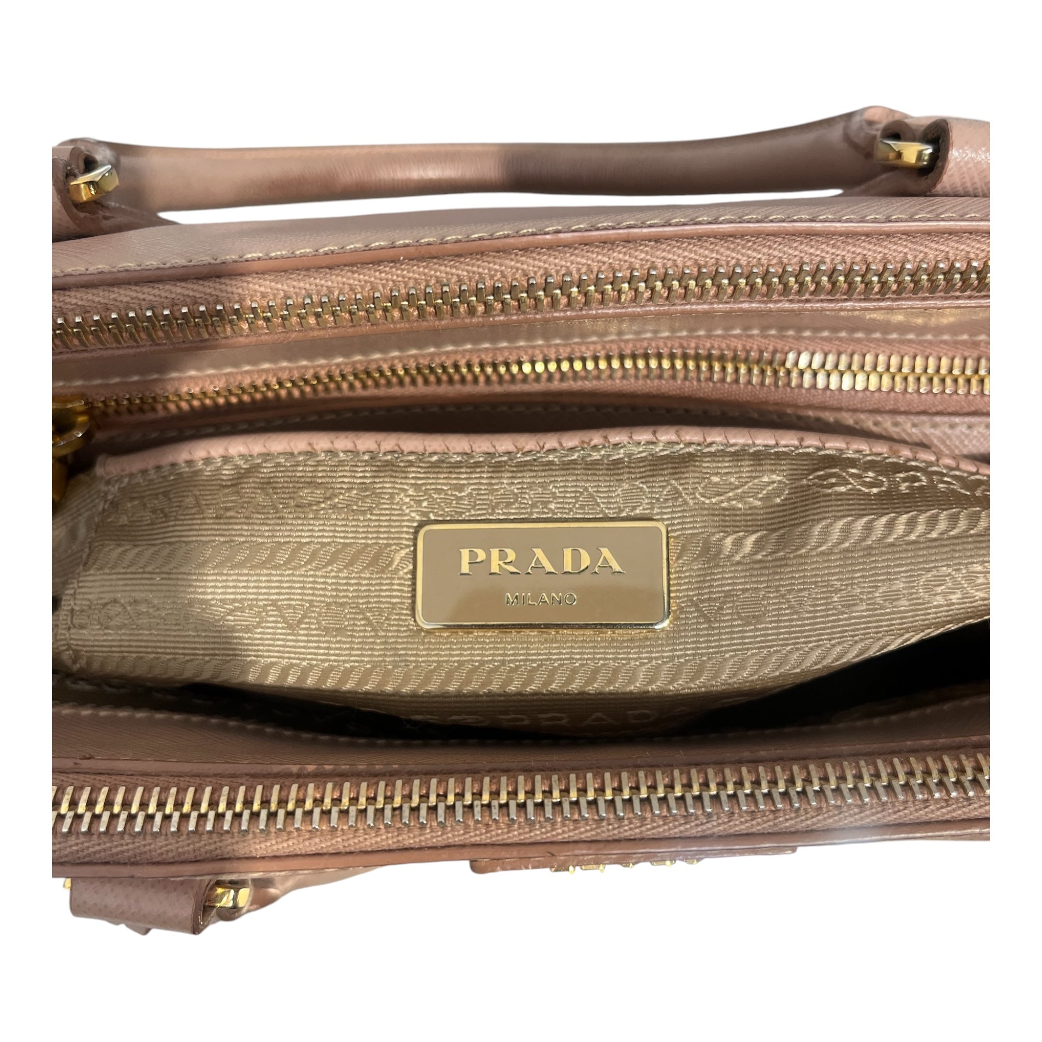 PRADA/Tote Bag/Leather/BEG/SAFFIANO 14 view 4