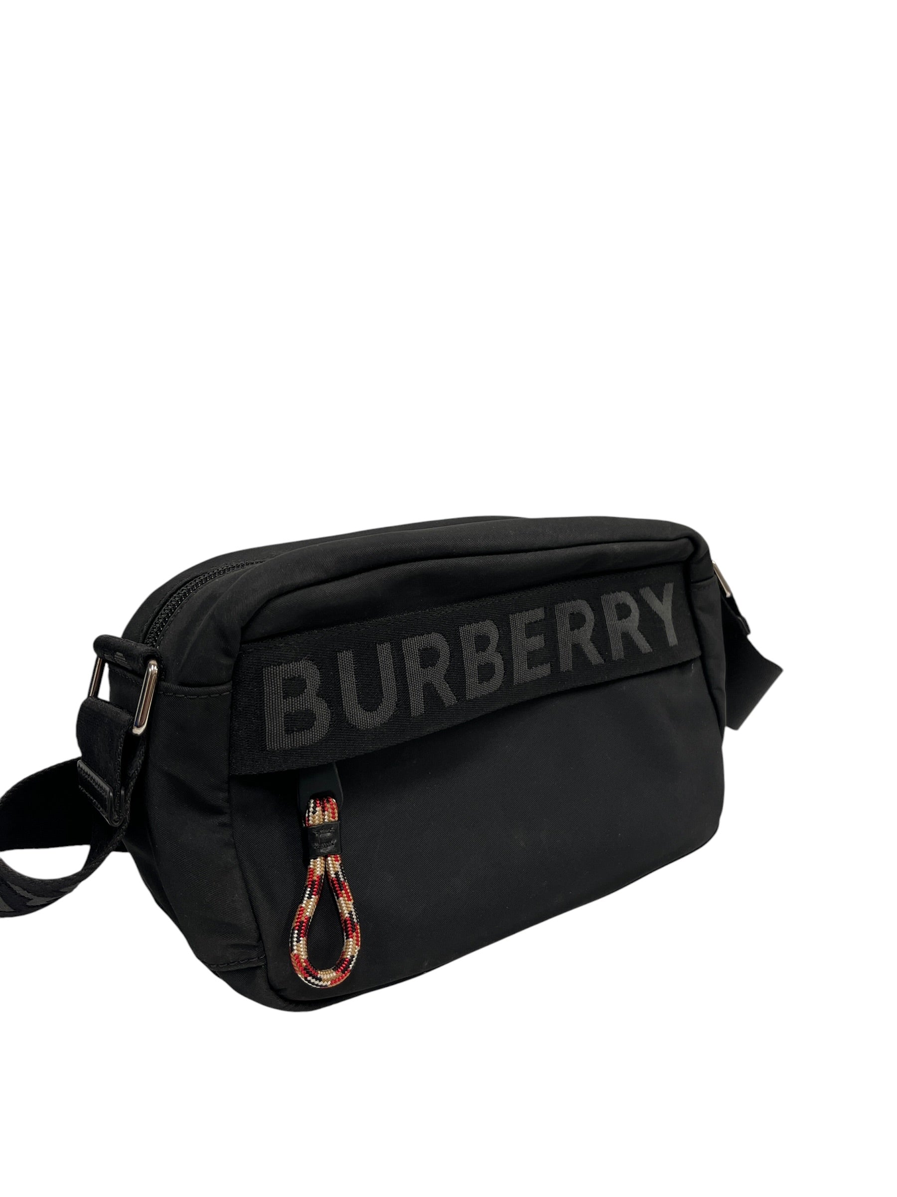 BURBERRY/Cross Body Bag/Polyester/BLK/ECONYL Crossbody Bag view 5