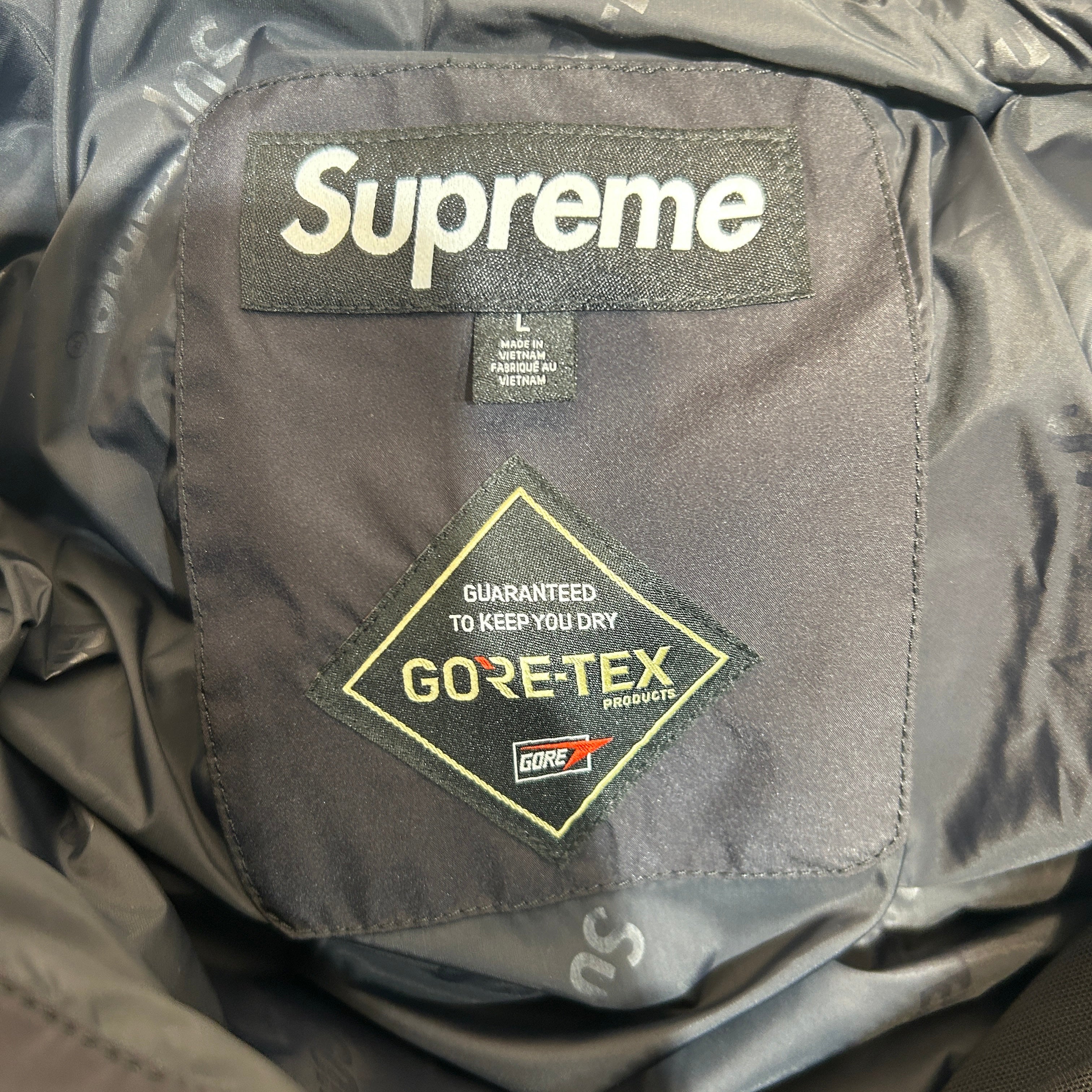 Supreme/Puffer Jkt/L/Nylon/BLK/ view 3