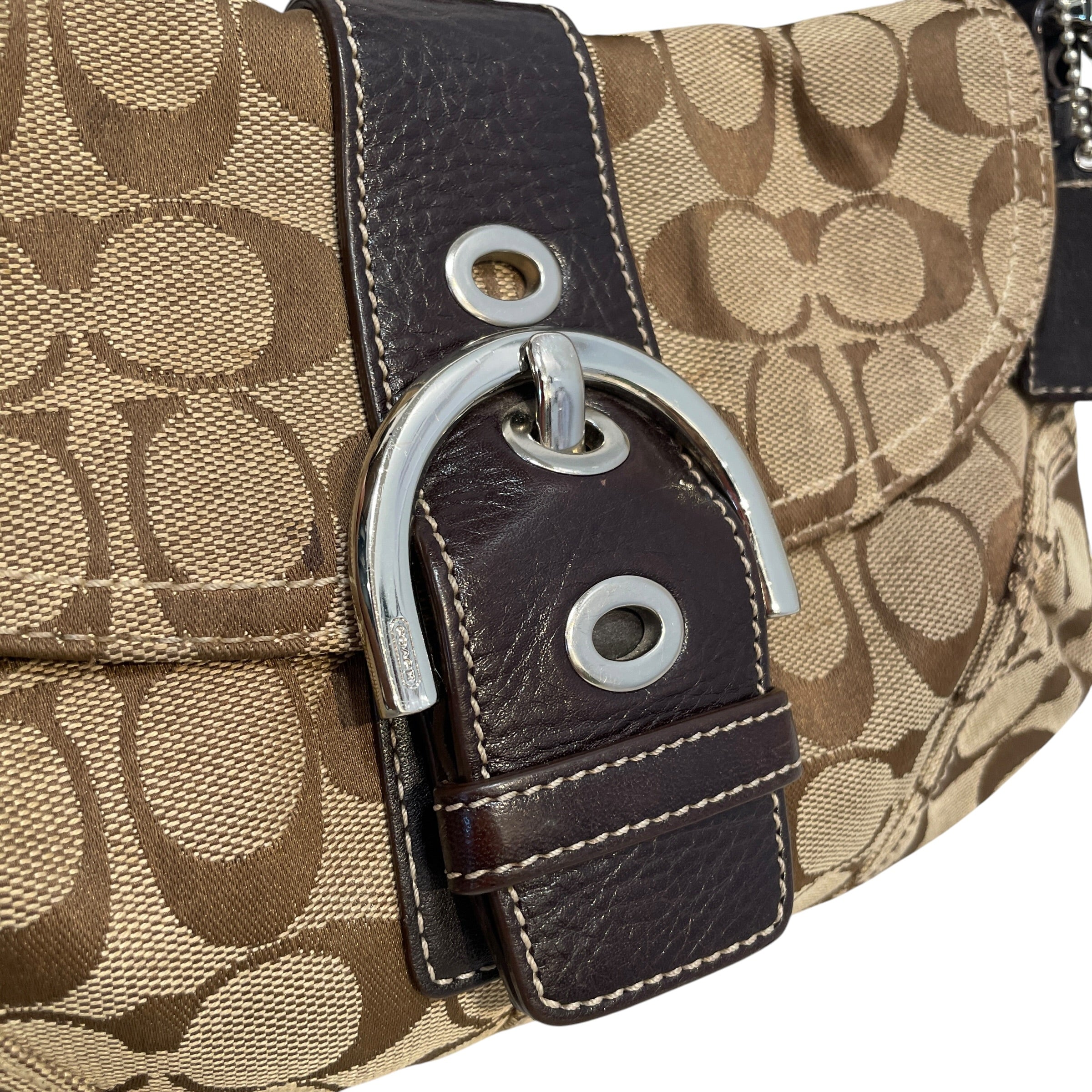 COACH/Hand Bag/Monogram/Cotton/CML/Soho Signature view 5