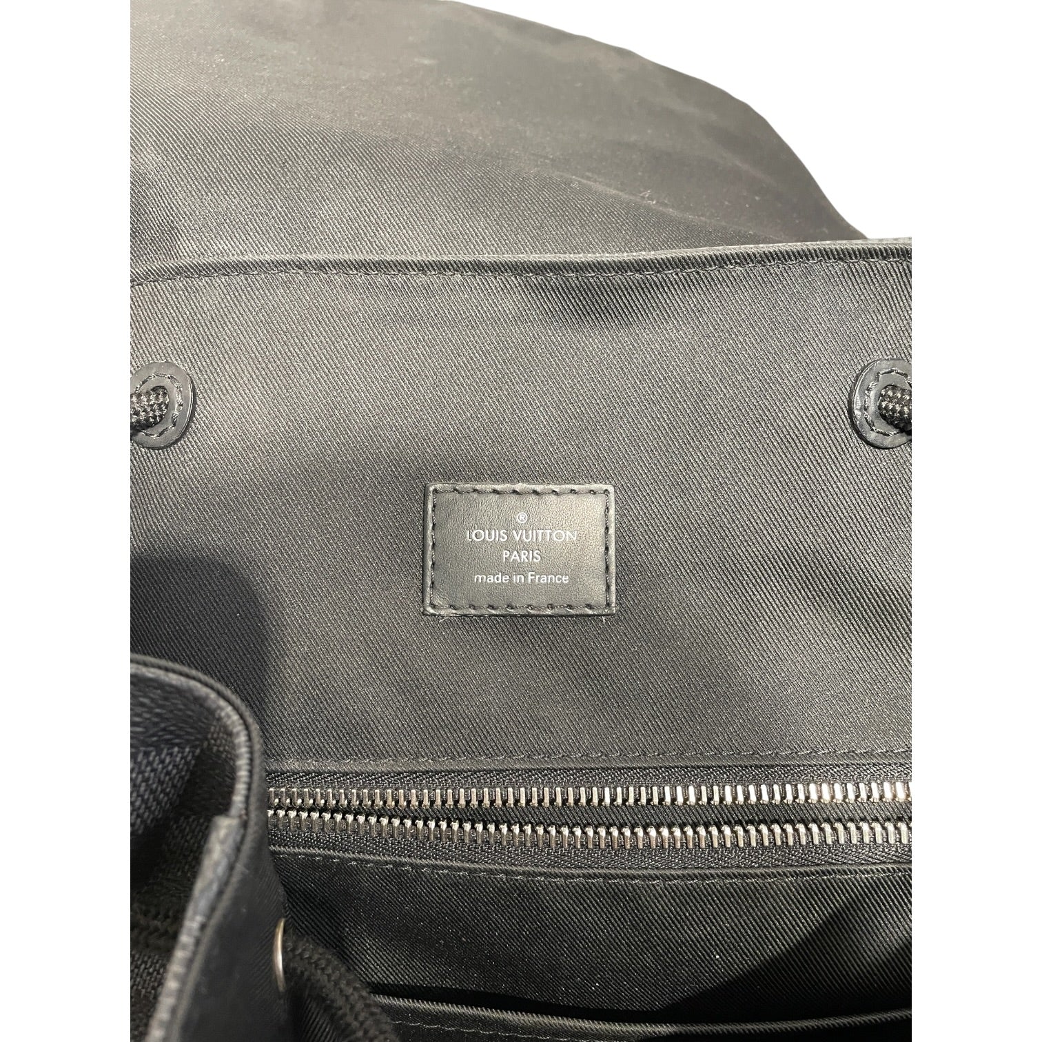 LOUIS VUITTON/Backpack/Graphic/Leather/BLK/LOUIS VUITTON CHRISTOPHER view 3