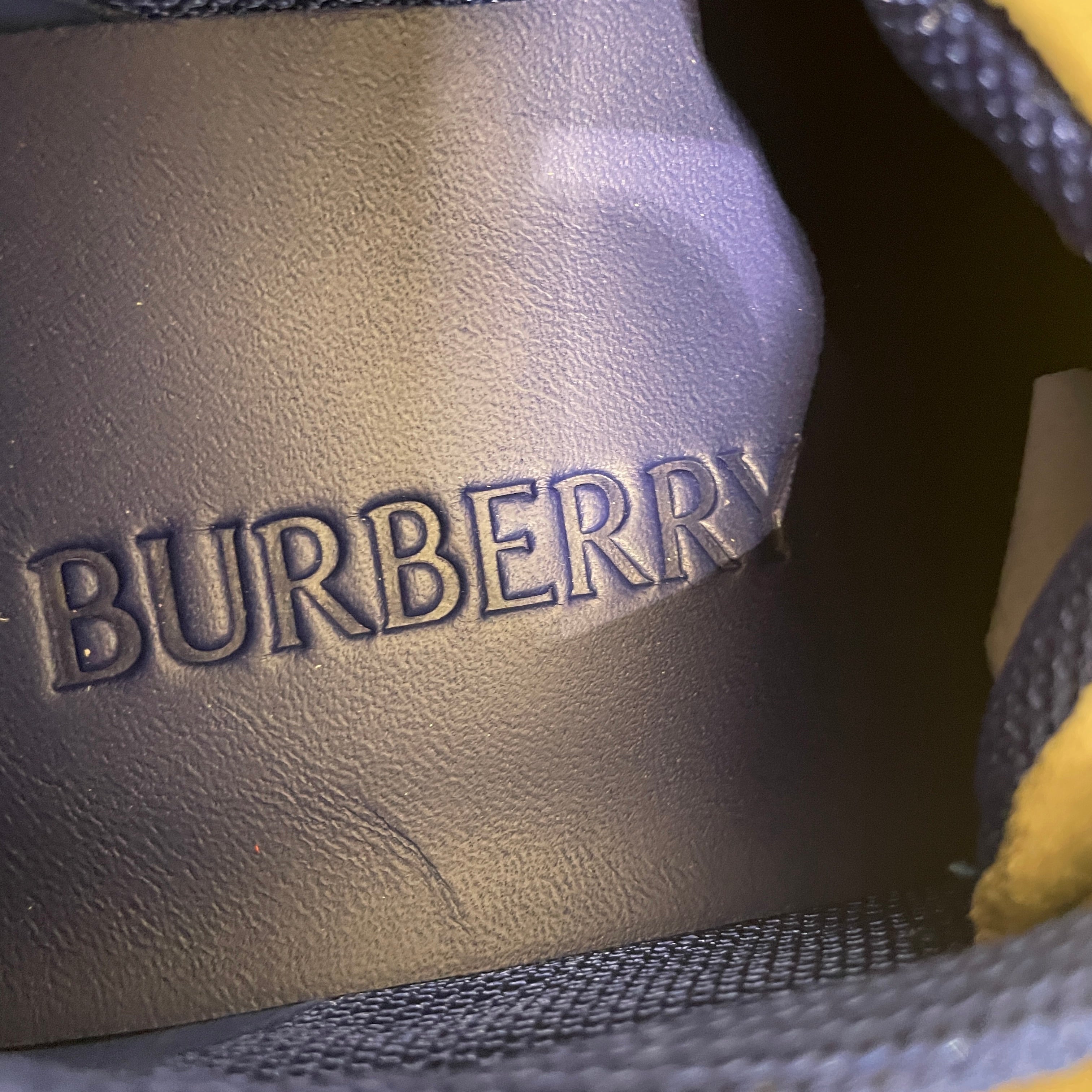 BURBERRY/Shoes/EU 43/Suede/KHK/MOC SHOE SNEAKER SOLE view 6