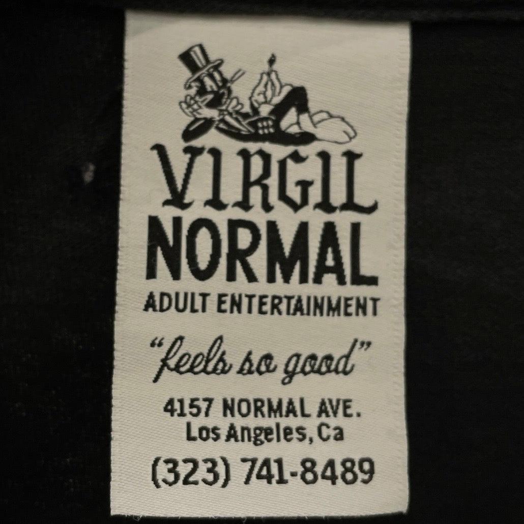 Virgil Normal/LS TShirt/L/BLK/Cotton/ 2nd STREET USA