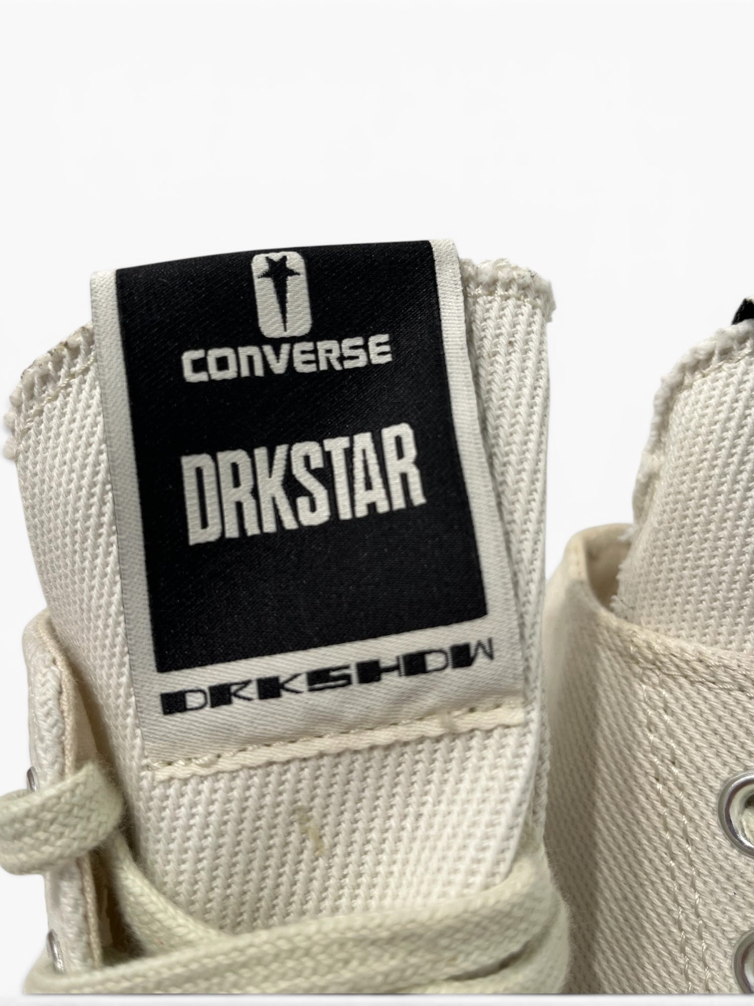 RICK OWENS DRKSHDW/CONVERSE/Hi-Sneakers/US 7/WHT/DRKSTR view 7