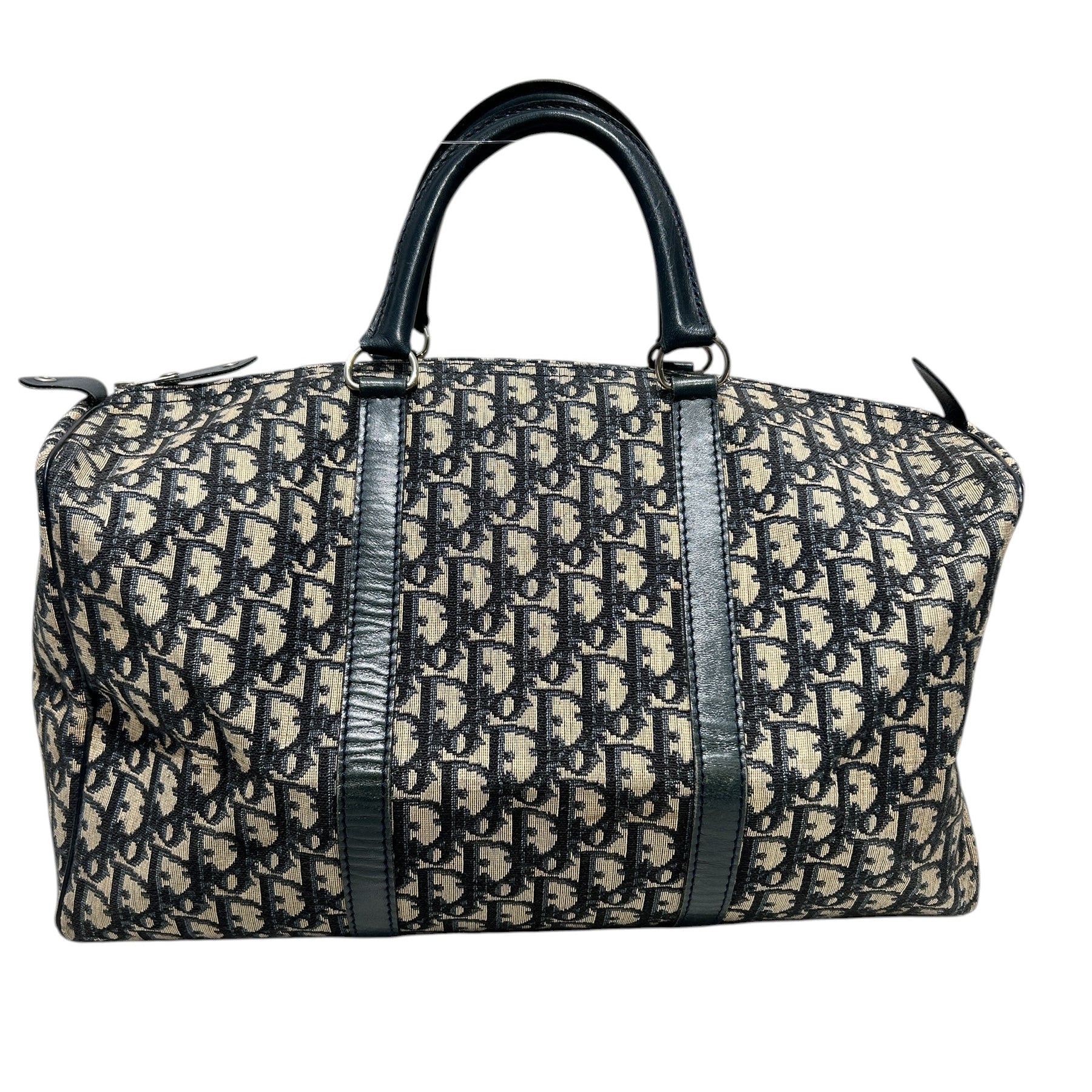 Christian Dior/Luggage/All Over Print/Cotton/NVY/vintage mini duffle view 1