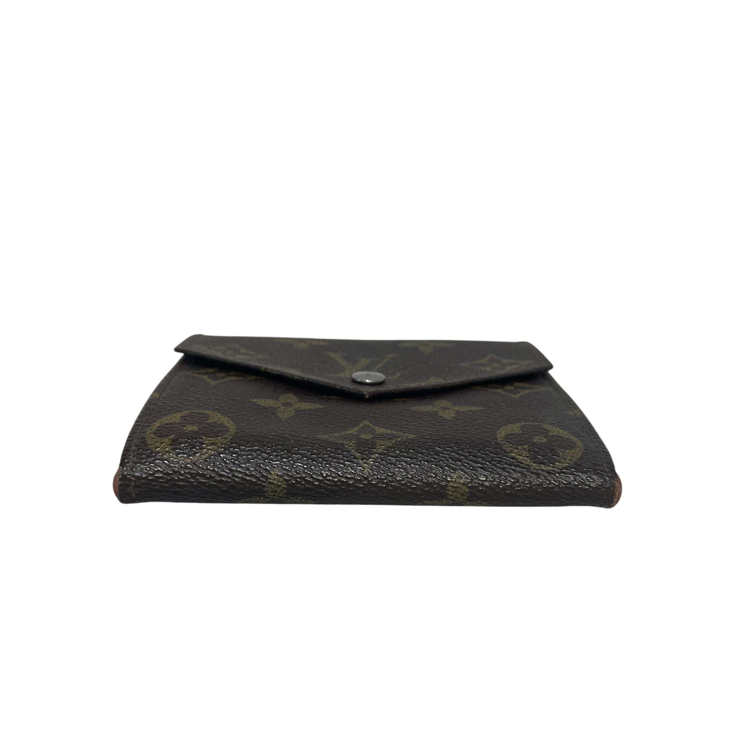 LOUIS VUITTON/Wallet/Monogram/Leather/BRW/L's/Elise Tri FOld view 3