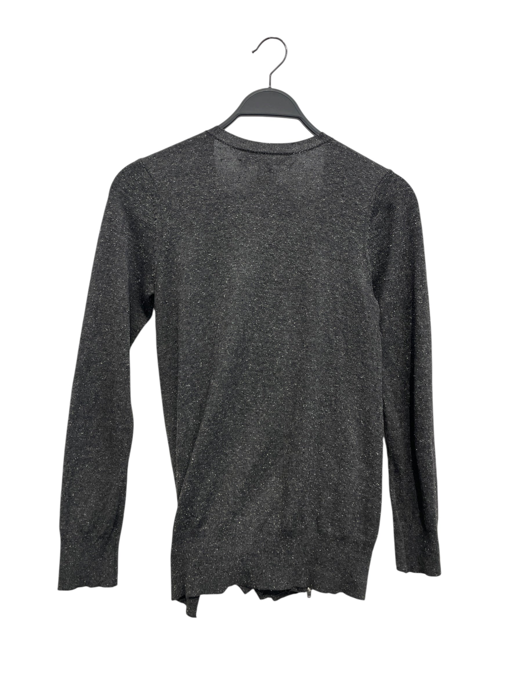 ISABEL MARANT/Sweater/1/Polyester/GRY/HEATHER GRY HOOK FRONT CLOSURE view 2