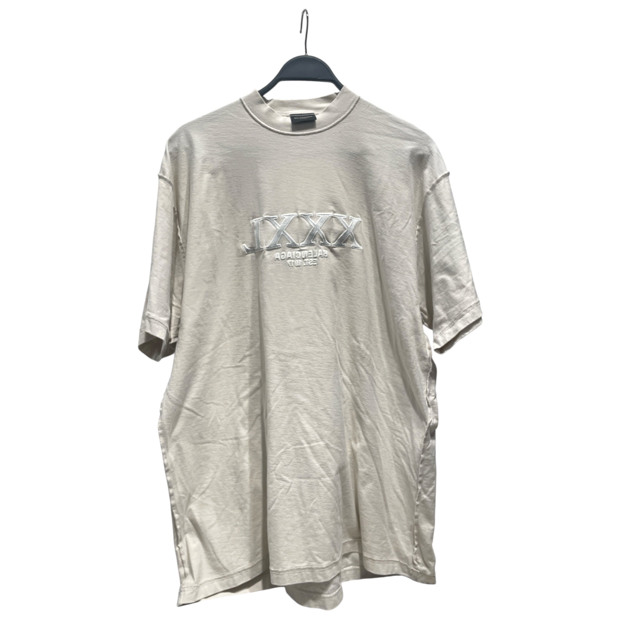 BALENCIAGA/T-Shirt/1/Cotton/CRM/Graphic/XXXL view 1