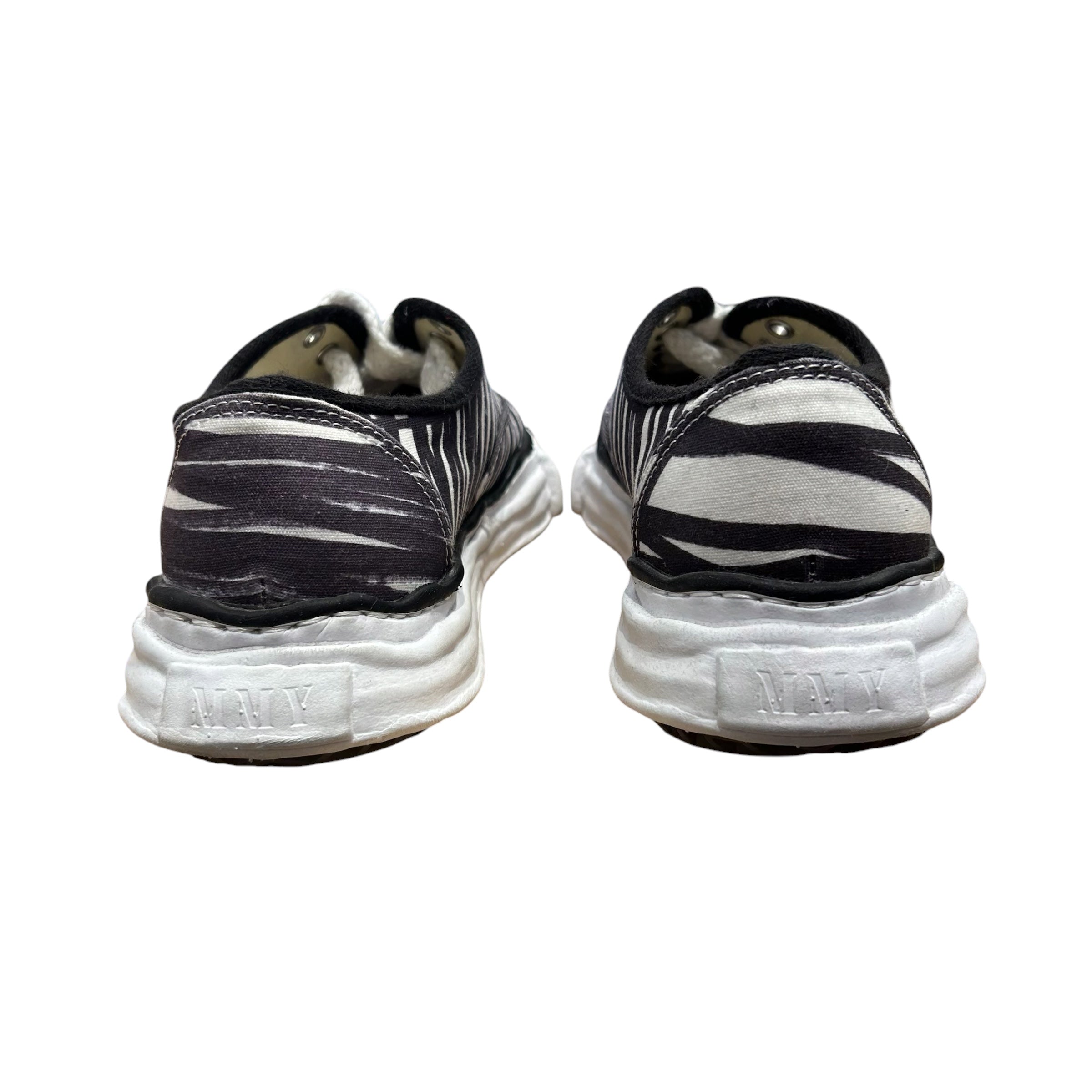 MIHARA YASUHIRO/Low-Sneakers/US 10/Stripe/WHT/ view 5