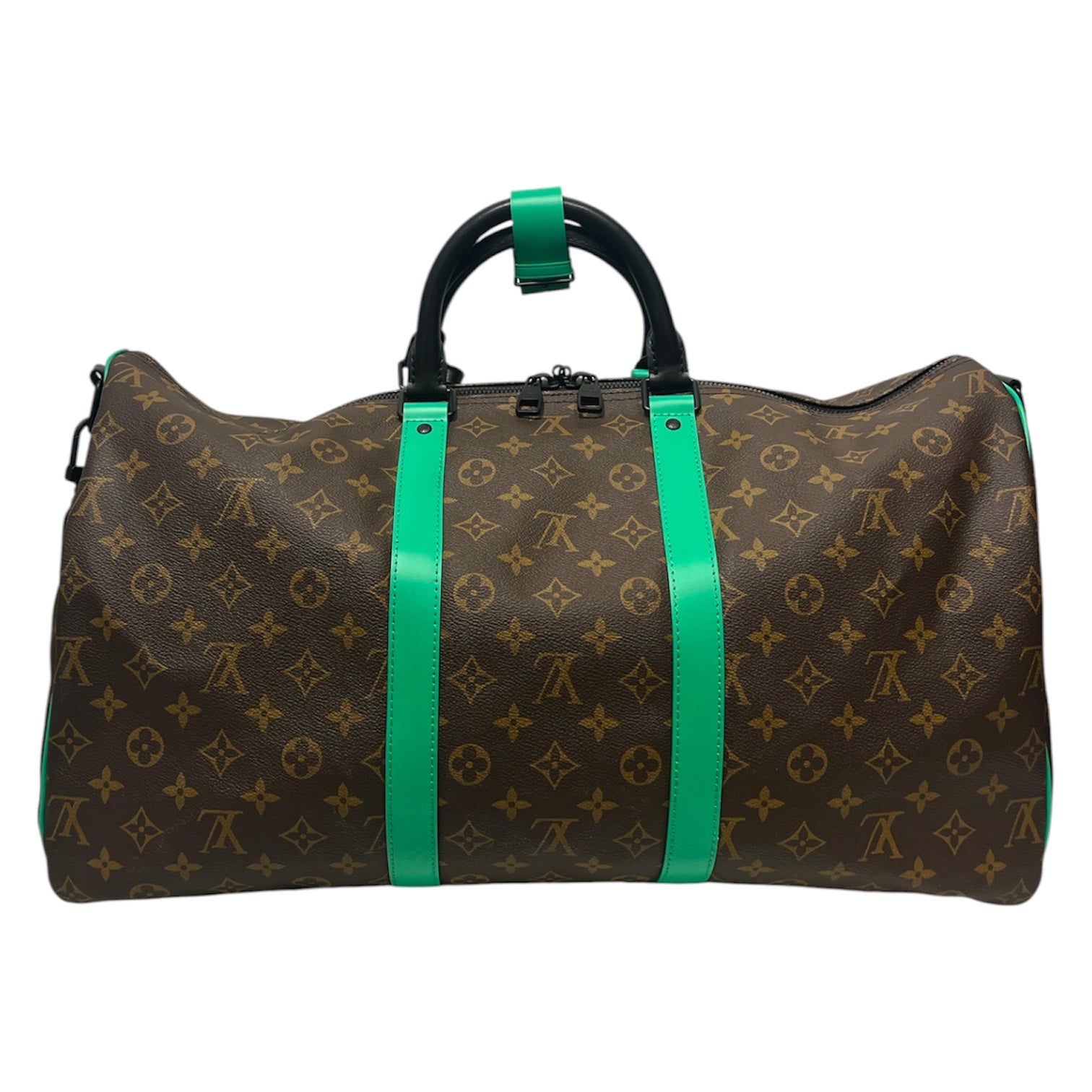 LOUIS VUITTON/Luggage/Monogram/BRW/Macassar Minty Green 50 KA view 2